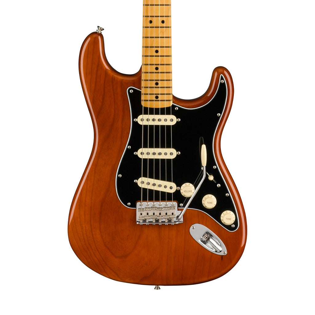 Fender American Vintage II 73 Stratocaster Electric Guitar, Maple FB, Mocha