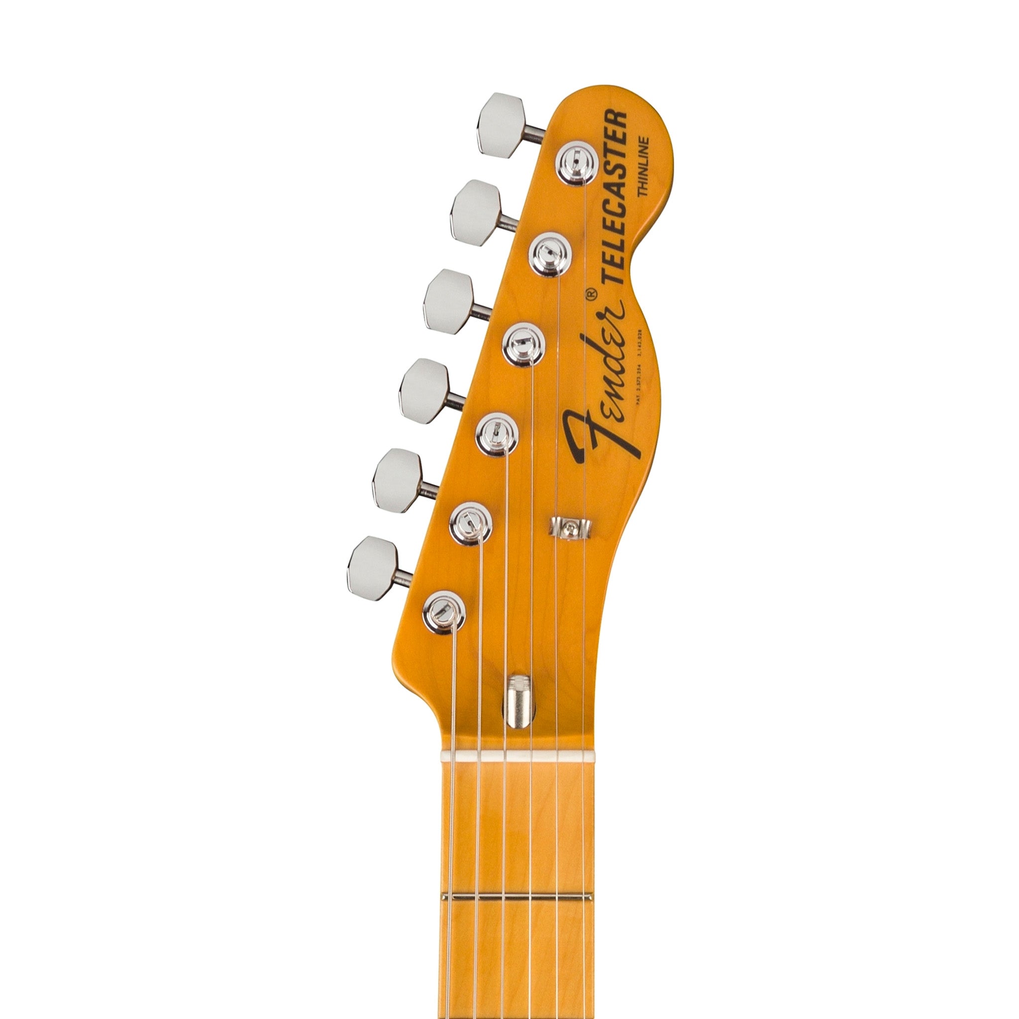 Fender American Vintage II 72 Telecaster Thinline Electric Guitar, Maple FB, 3-Tone Sunburst