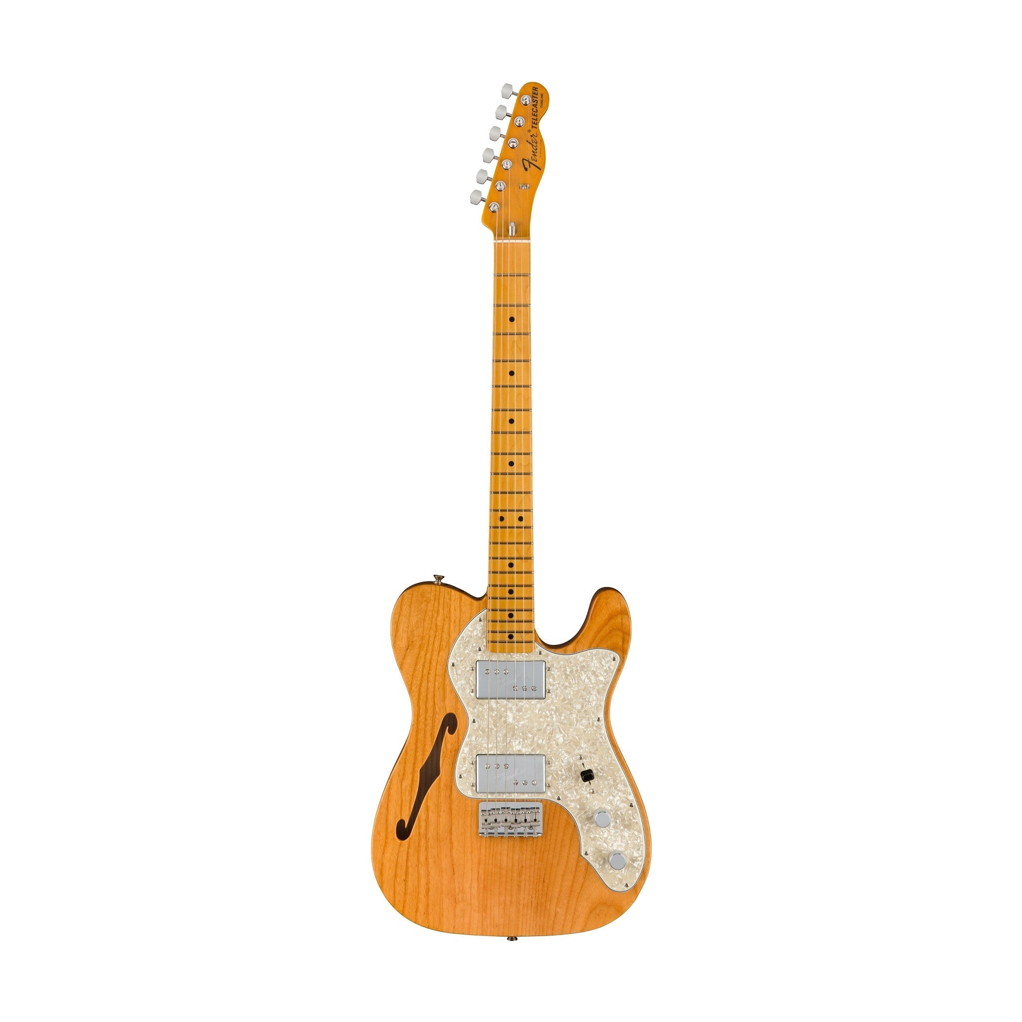 Fender American Vintage II 72 Telecaster Thinline Electric Guitar, Maple FB, Aged Natural |  FENDER |  ELECTRIC GUITAR |  Zoso Music