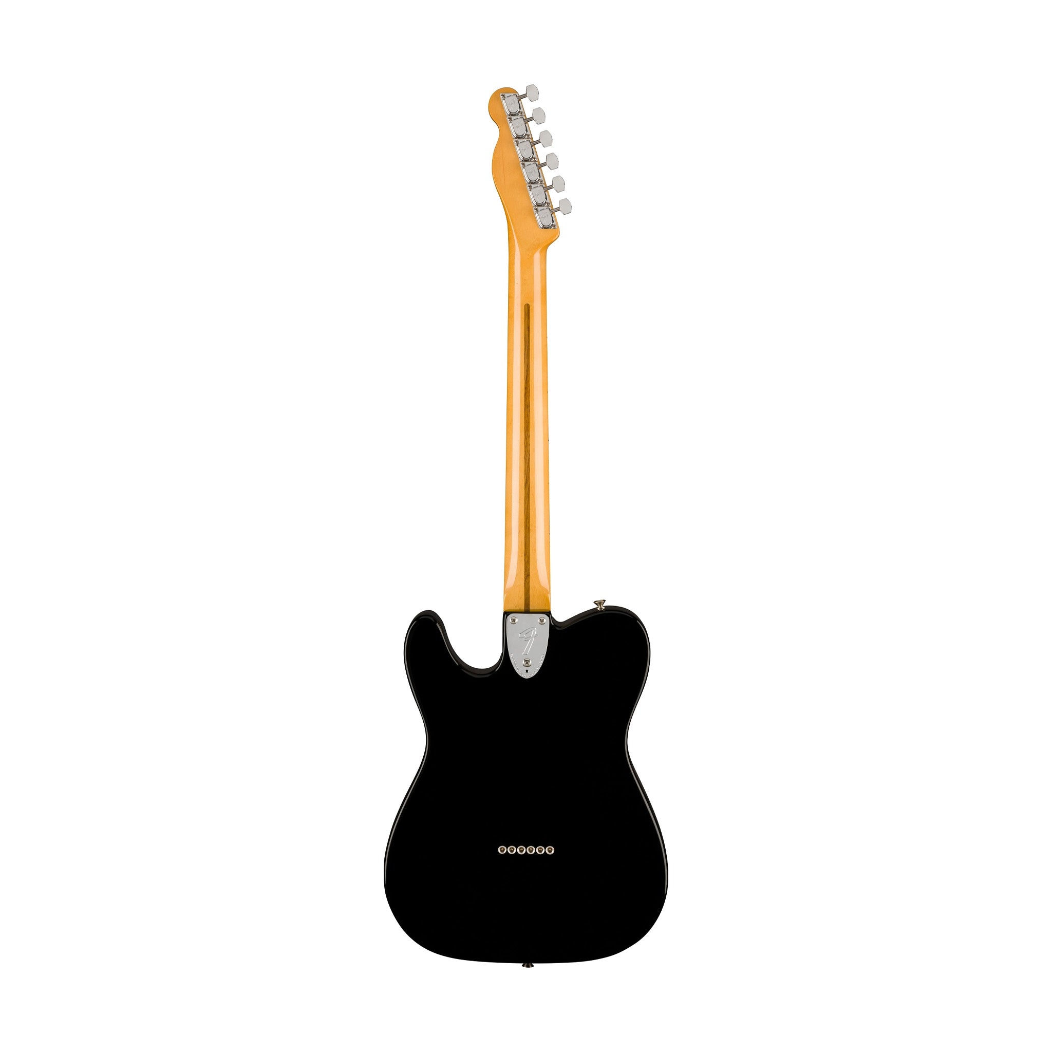 Fender American Vintage II 77 Telecaster Custom Electric Guitar, Maple FB, Black