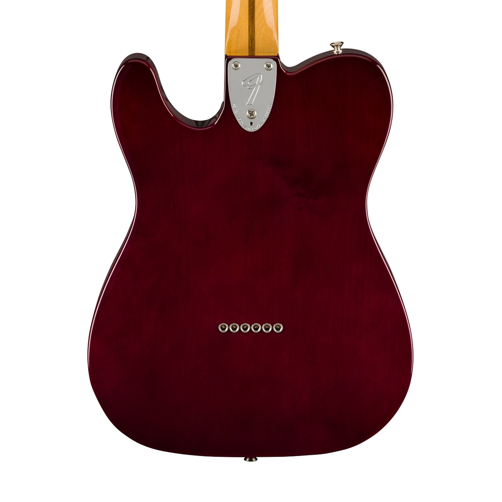 Fender American Vintage II 77 Telecaster Custom Electric Guitar, Maple FB, Wine