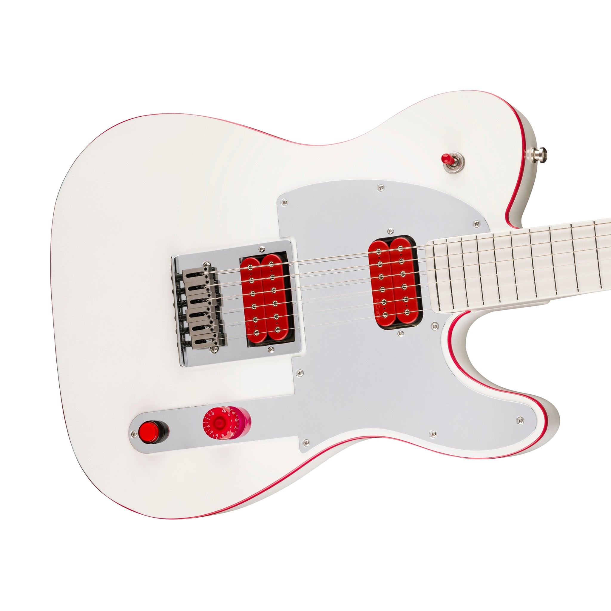 Fender John 5 Ghost Telecaster Electric Guitar, Maple FB, Arctic White |  FENDER |  BASS GUITAR |  Zoso Music