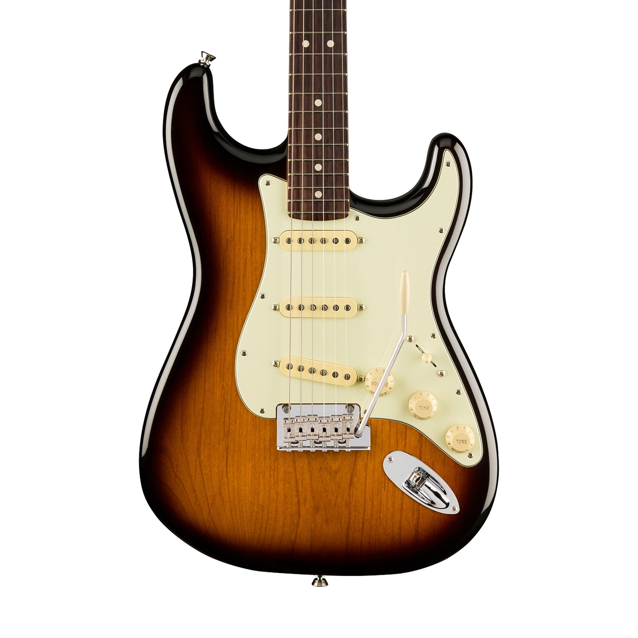 Fender American Professional II Stratocaster Electric Guitar, RW FB, Anniversary 2-Tone Sunburst  | Zoso Music Sdn Bhd