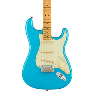 Fender American Professional II Stratocaster Electric Guitar, Maple FB, Miami Blue |  FENDER |  ELECTRIC GUITAR |  Zoso Music