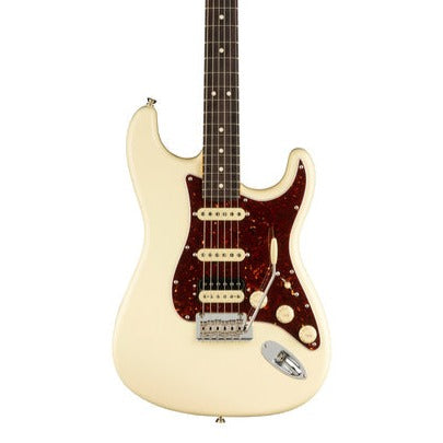 Fender American Professional II HSS Stratocaster Electric Guitar, RW FB, Olympic White