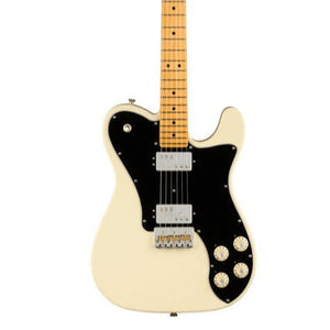 Fender American Professional II Telecaster Deluxe Electric Guitar, Maple FB, Olympic White |  FENDER |  ELECTRIC GUITAR |  Zoso Music
