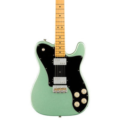 Fender American Professional II Telecaster Deluxe Electric Guitar, Maple FB, Mystic Surf Green |  FENDER |  ELECTRIC GUITAR |  Zoso Music