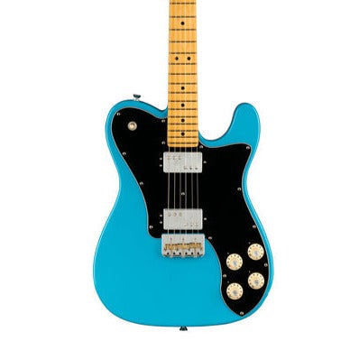 Fender American Professional II Telecaster Deluxe Electric Guitar, Maple FB, Miami Blue |  FENDER |  ELECTRIC GUITAR |  Zoso Music