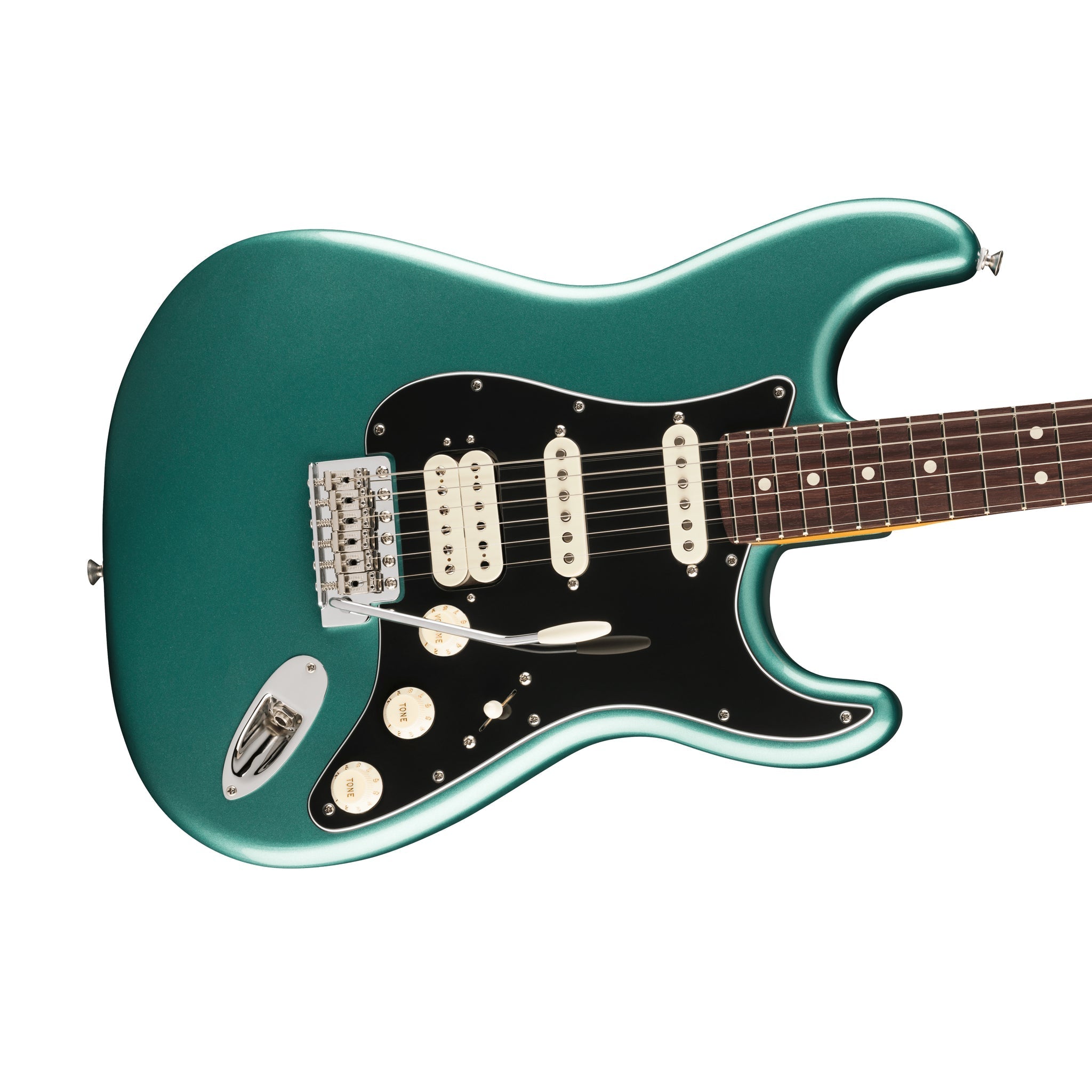 Fender American Professional Classic Stratocaster HSS Guitar, RW FB, Faded Sherwood Green Metallic |  FENDER |  ELECTRIC GUITAR |  Zoso Music