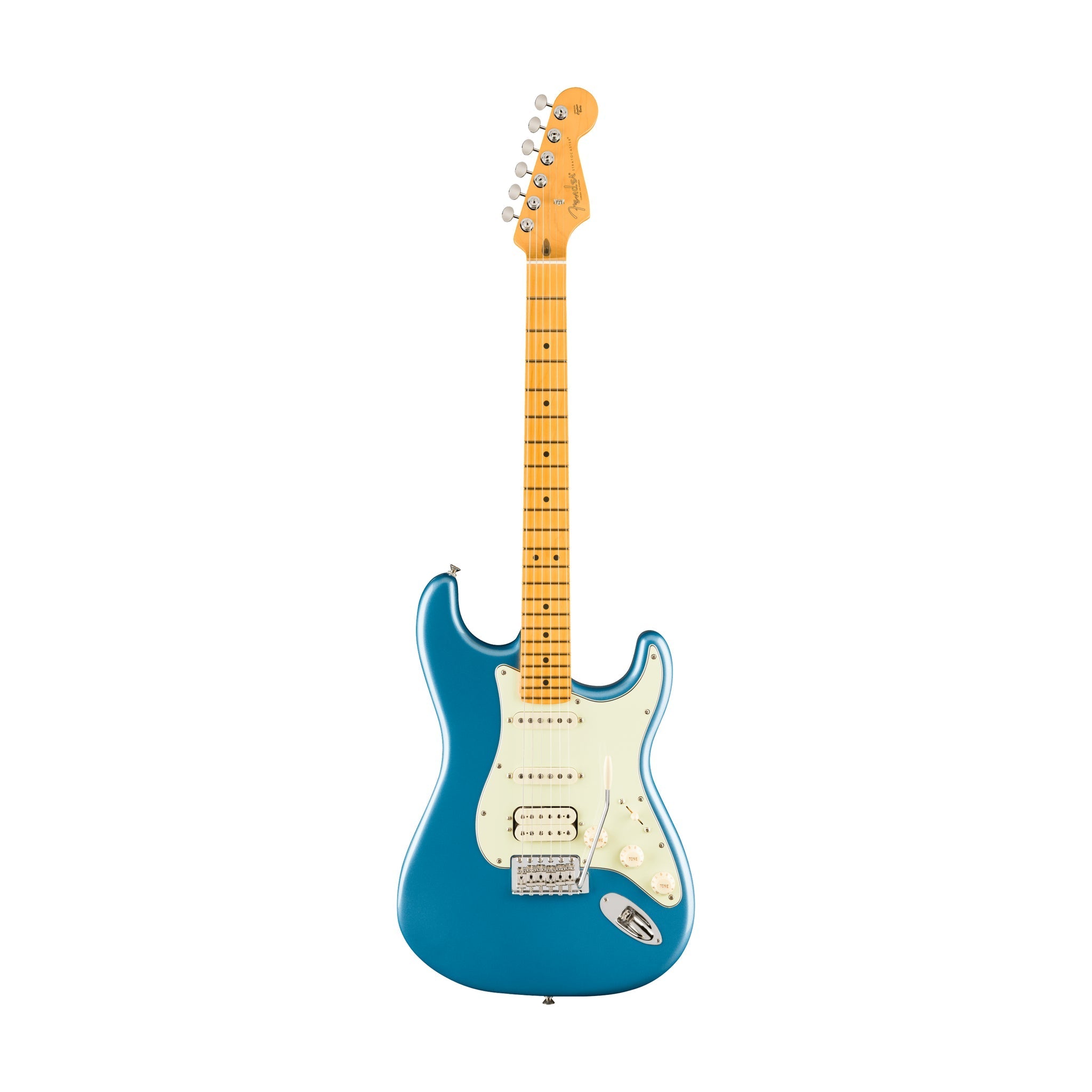 Fender American Professional Classic Stratocaster HSS Guitar, Maple FB, Faded Lake Placid Blue |  FENDER |  ELECTRIC GUITAR |  Zoso Music