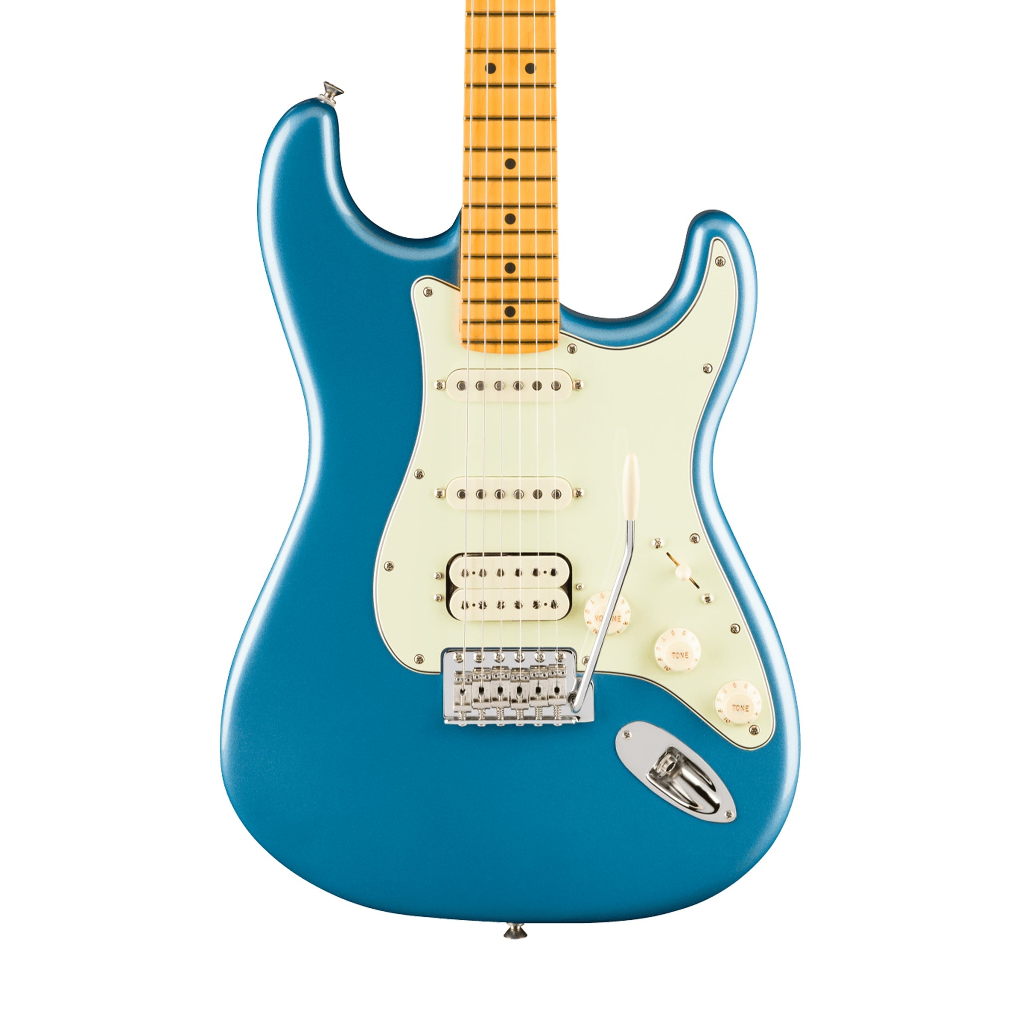 Fender American Professional Classic Stratocaster HSS Guitar, Maple FB, Faded Lake Placid Blue | Zoso Music Sdn Bhd