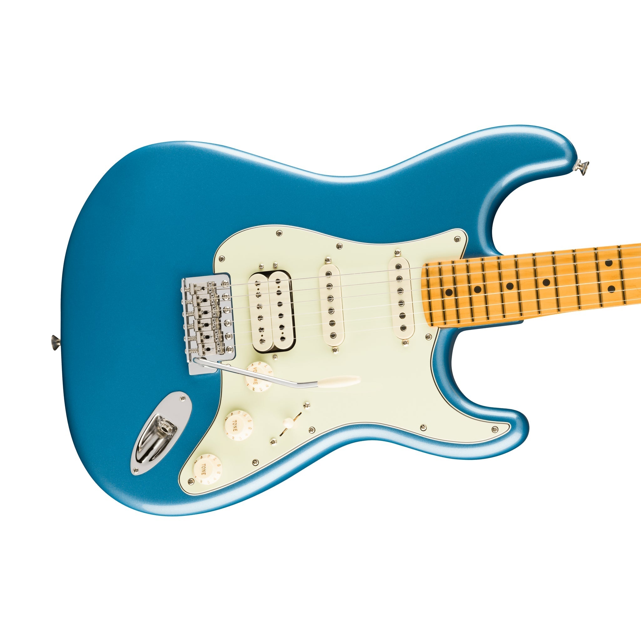 Fender American Professional Classic Stratocaster HSS Guitar, Maple FB, Faded Lake Placid Blue |  FENDER |  ELECTRIC GUITAR |  Zoso Music