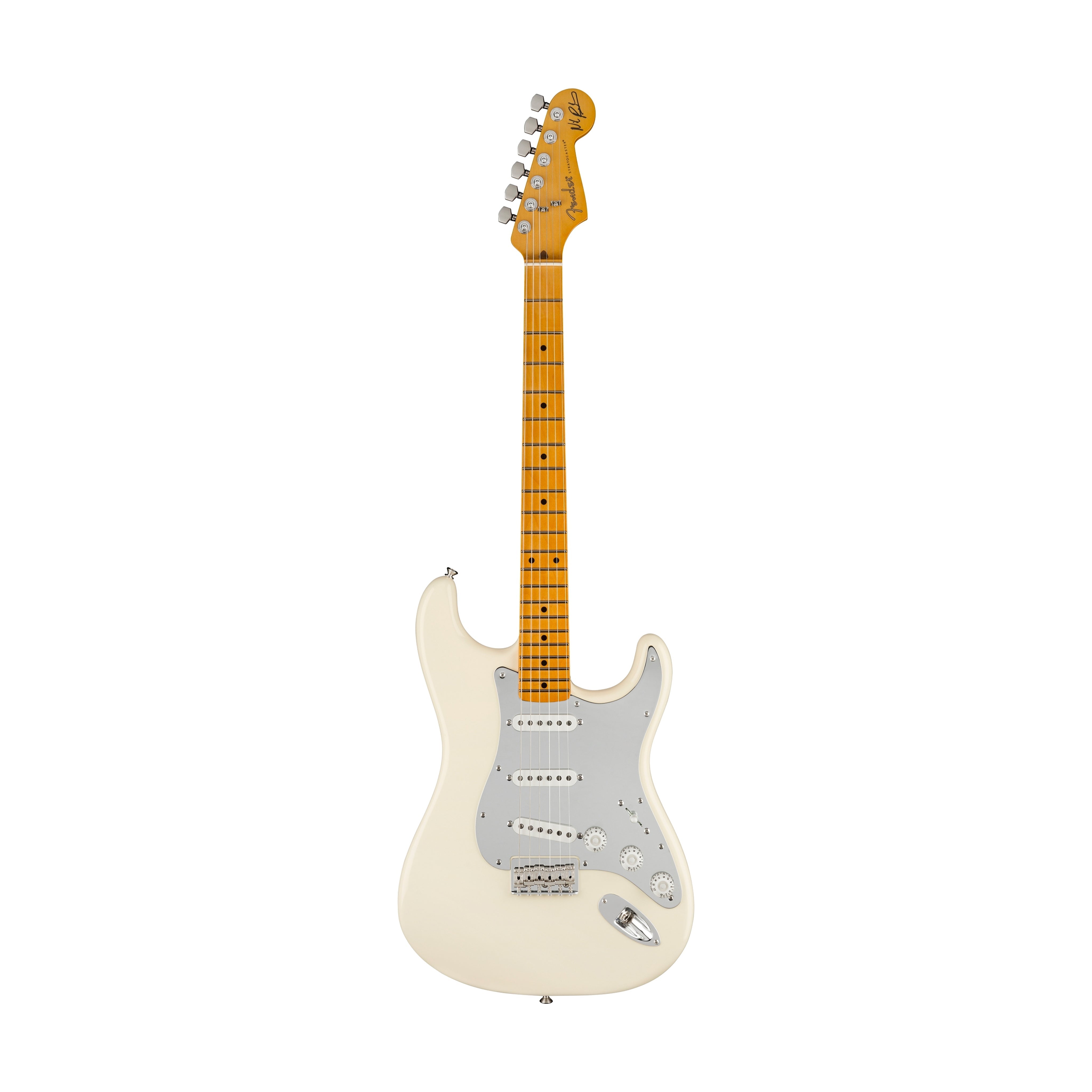 Fender Nile Rodgers Stratocaster Electric Guitar, Olympic White |  FENDER |  BASS GUITAR |  Zoso Music