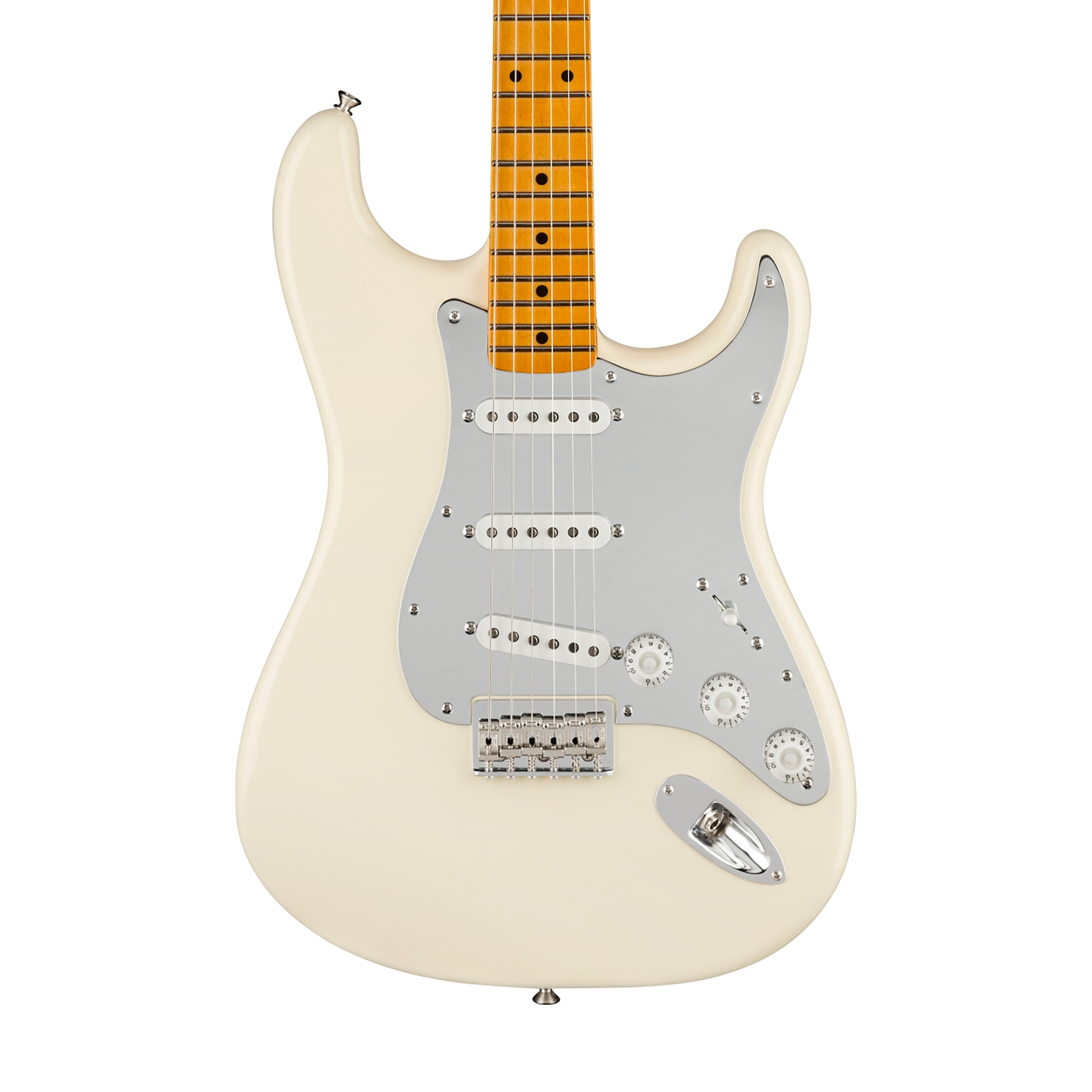 Fender Nile Rodgers Stratocaster Electric Guitar, Olympic White | Zoso Music Sdn Bhd