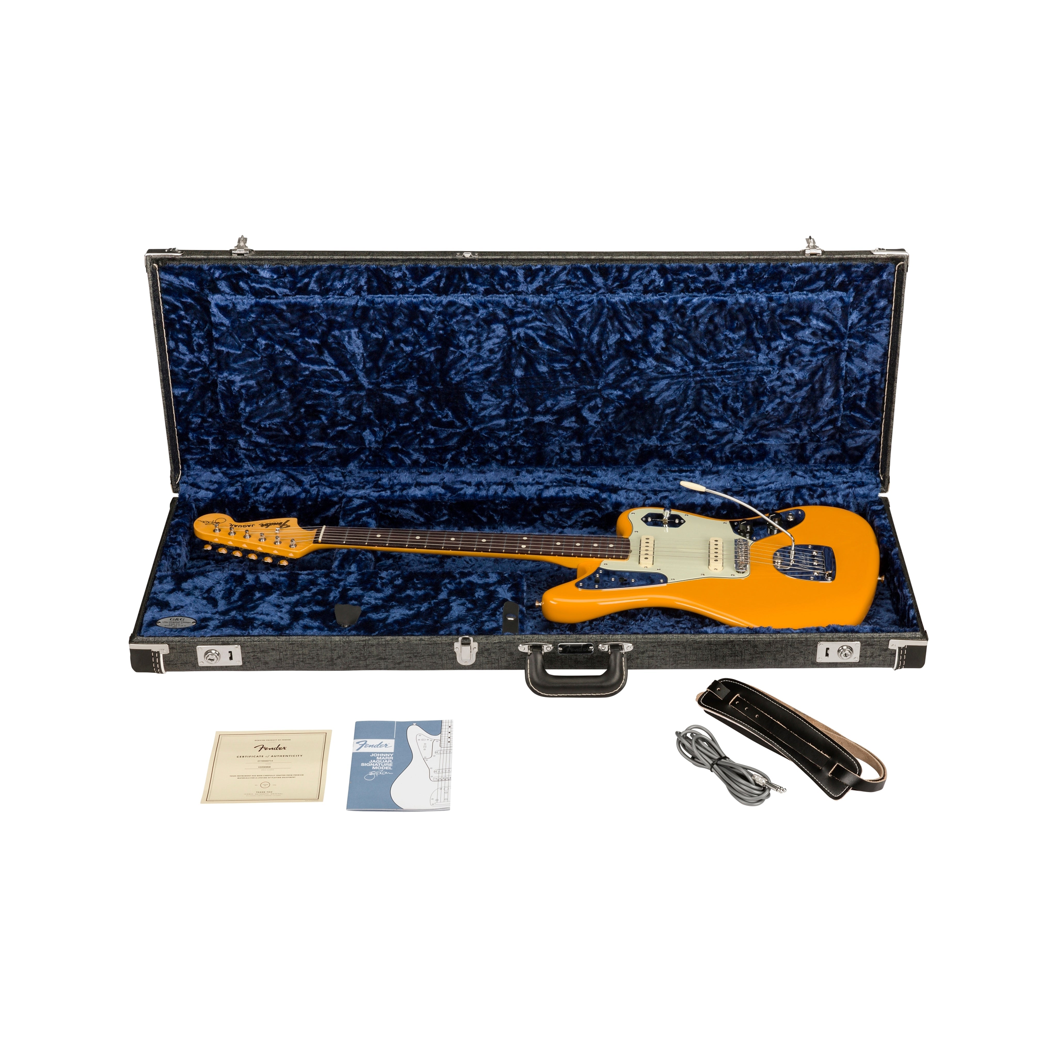 Fender Limited Edition Johnny Marr Jaguar Electric Guitar, Fever Dream Yellow |  FENDER |  ELECTRIC GUITAR |  Zoso Music