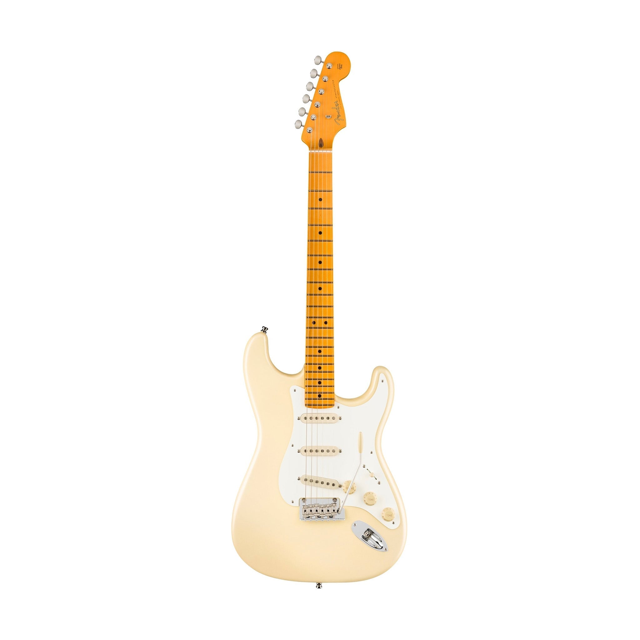 Fender Lincoln Brewster Signature Stratocaster Electric Guitar, Maple FB, Olympic Pearl |  FENDER |  ELECTRIC GUITAR |  Zoso Music