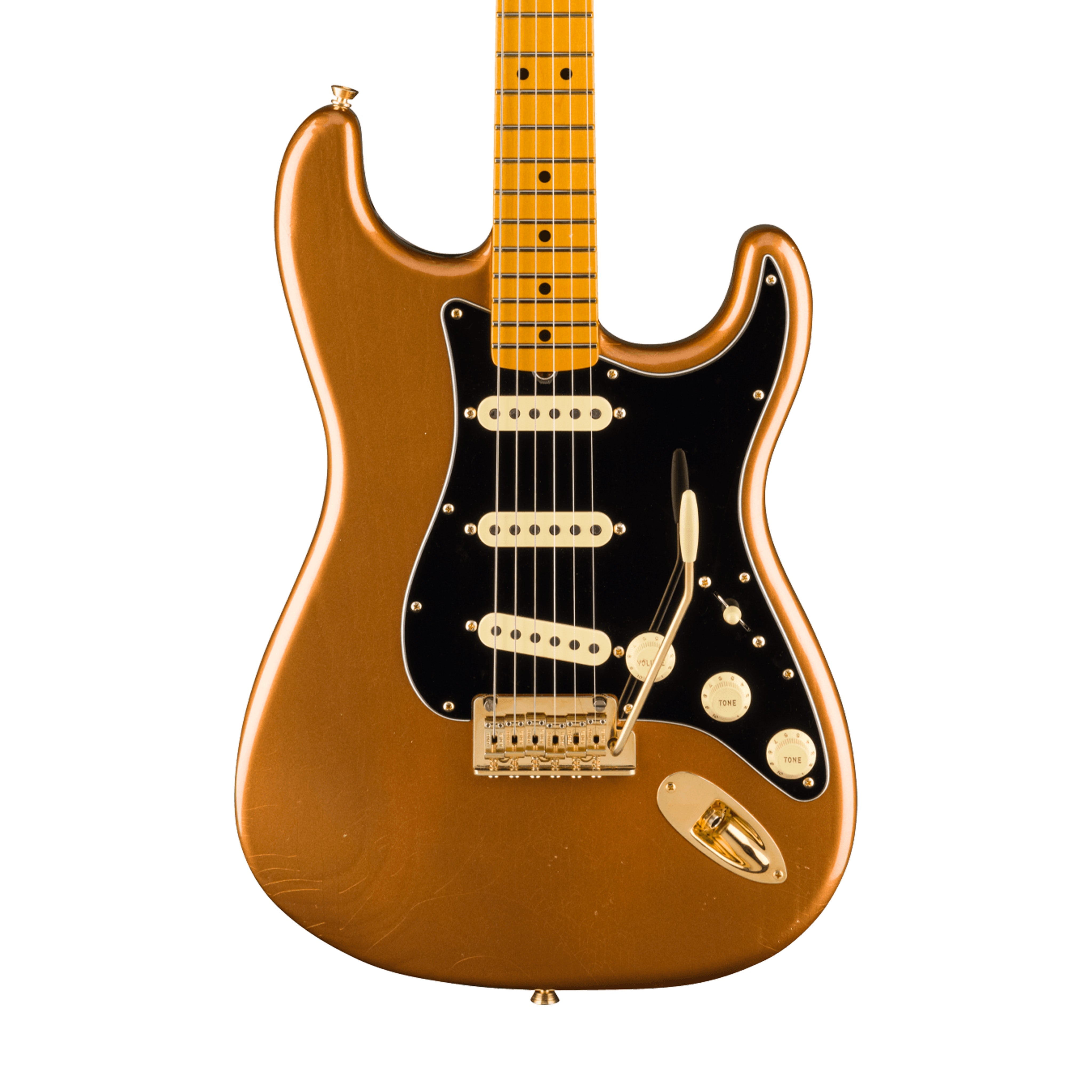 Fender Limited Edition Bruno Mars Stratocaster Electric Guitar, Maple FB, Mars Mocha | Zoso Music Sdn Bhd