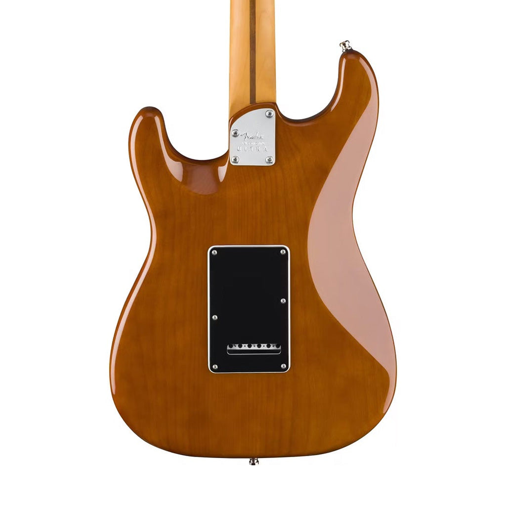 Fender American Ultra Limited Edition Stratocaster Electric Guitar, Ebony FB, Tiger |  FENDER |  ELECTRIC GUITAR |  Zoso Music