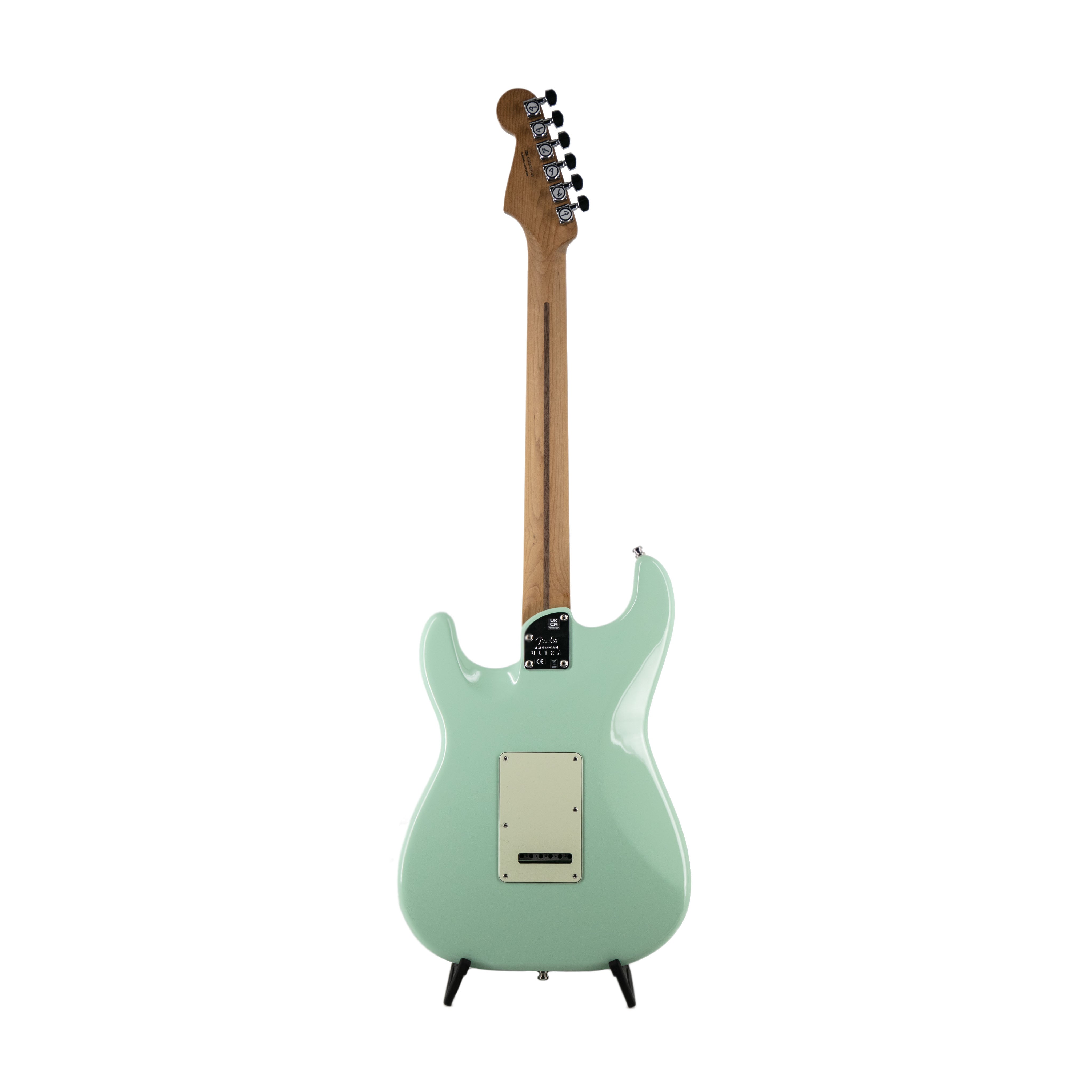 Fender FSR American Ultra Stratocaster Electric Guitar, Maple FB, Surf Green |  FENDER |  ELECTRIC GUITAR |  Zoso Music