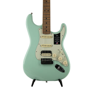 Fender FSR American Ultra Stratocaster Electric Guitar, Maple FB, Surf Green | Zoso Music Sdn Bhd
