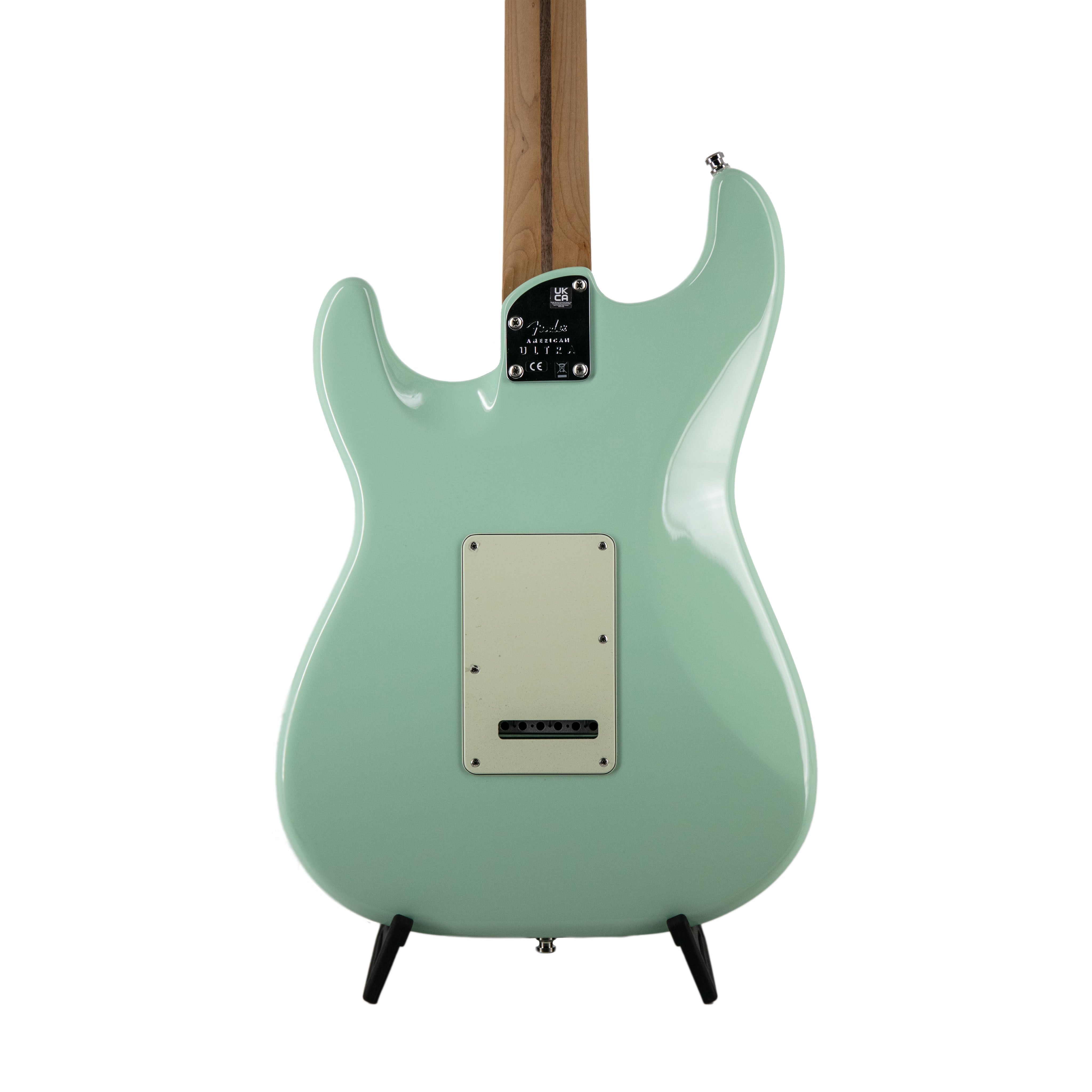 Fender FSR American Ultra Stratocaster Electric Guitar, Maple FB, Surf Green |  FENDER |  ELECTRIC GUITAR |  Zoso Music