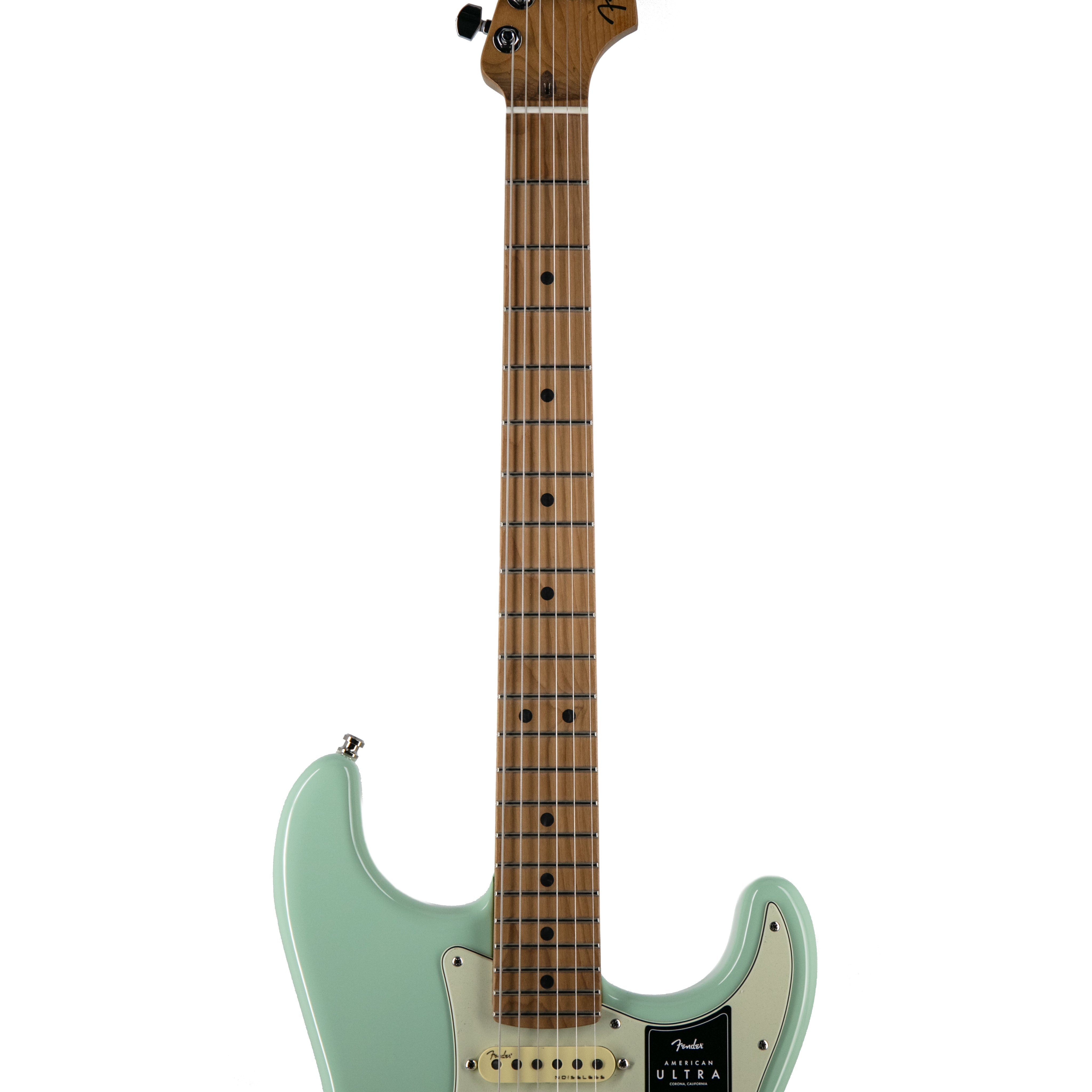 Fender FSR American Ultra Stratocaster Electric Guitar, Maple FB, Surf Green |  FENDER |  ELECTRIC GUITAR |  Zoso Music