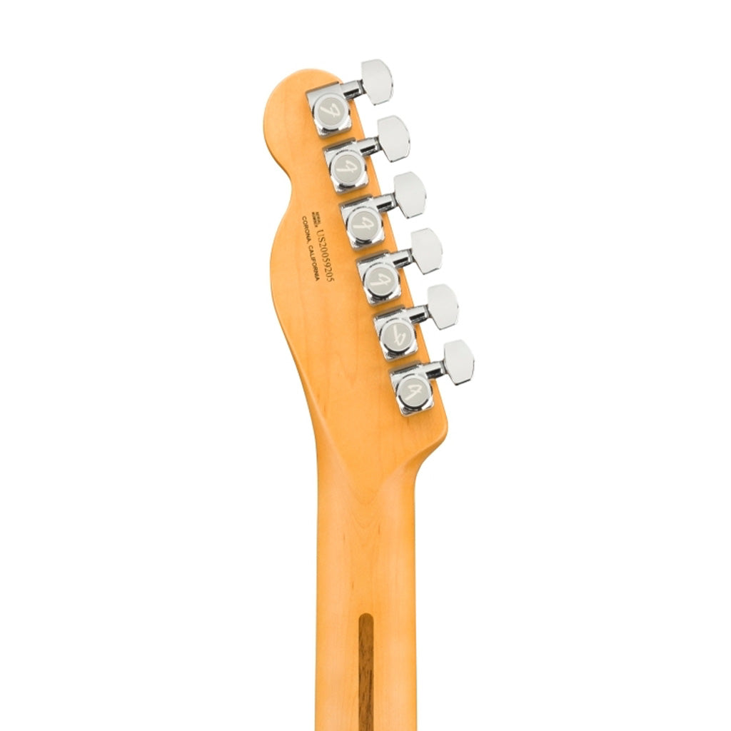 Fender American Ultra Luxe Telecaster Electric Guitar, RW FB, Transparent Surf Green |  FENDER |  ELECTRIC GUITAR |  Zoso Music