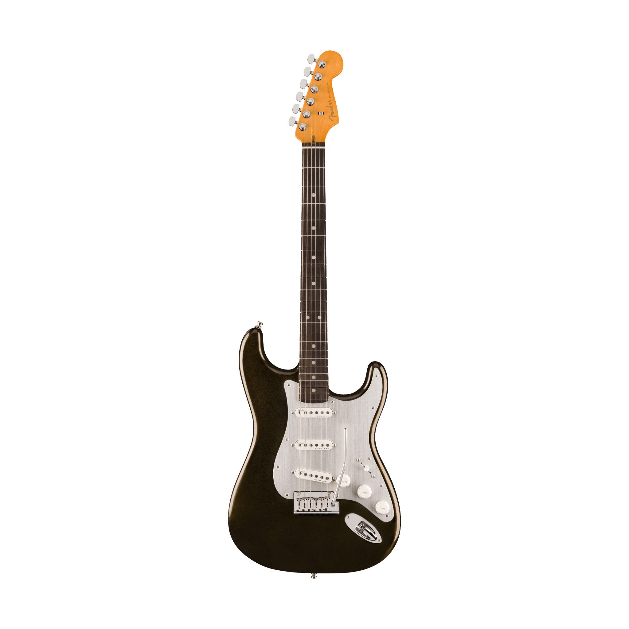 Fender American Ultra II Stratocaster Electric Guitar, Ebony FB, Texas Tea |  FENDER |  ELECTRIC GUITAR |  Zoso Music