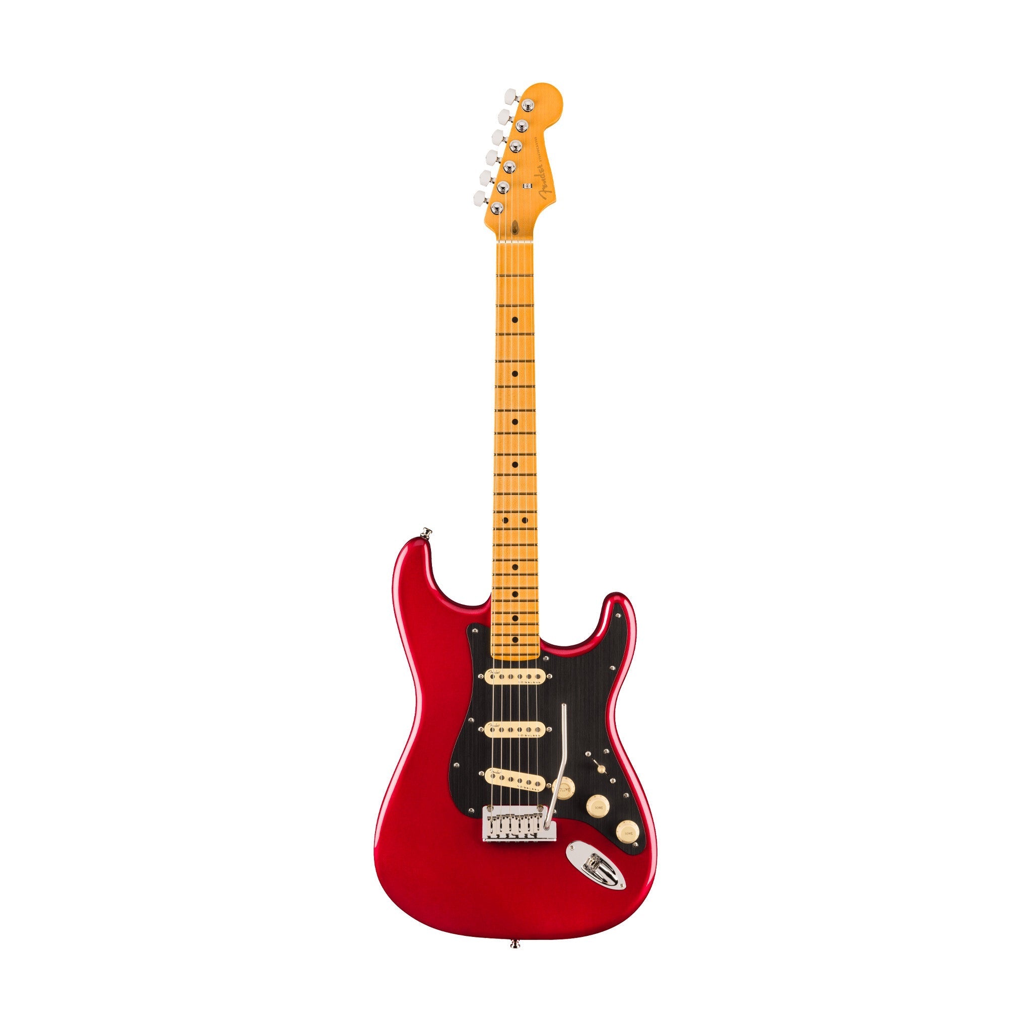 Fender American Ultra II Stratocaster Electric Guitar, Maple FB, Sinister Red |  FENDER |  ELECTRIC GUITAR |  Zoso Music