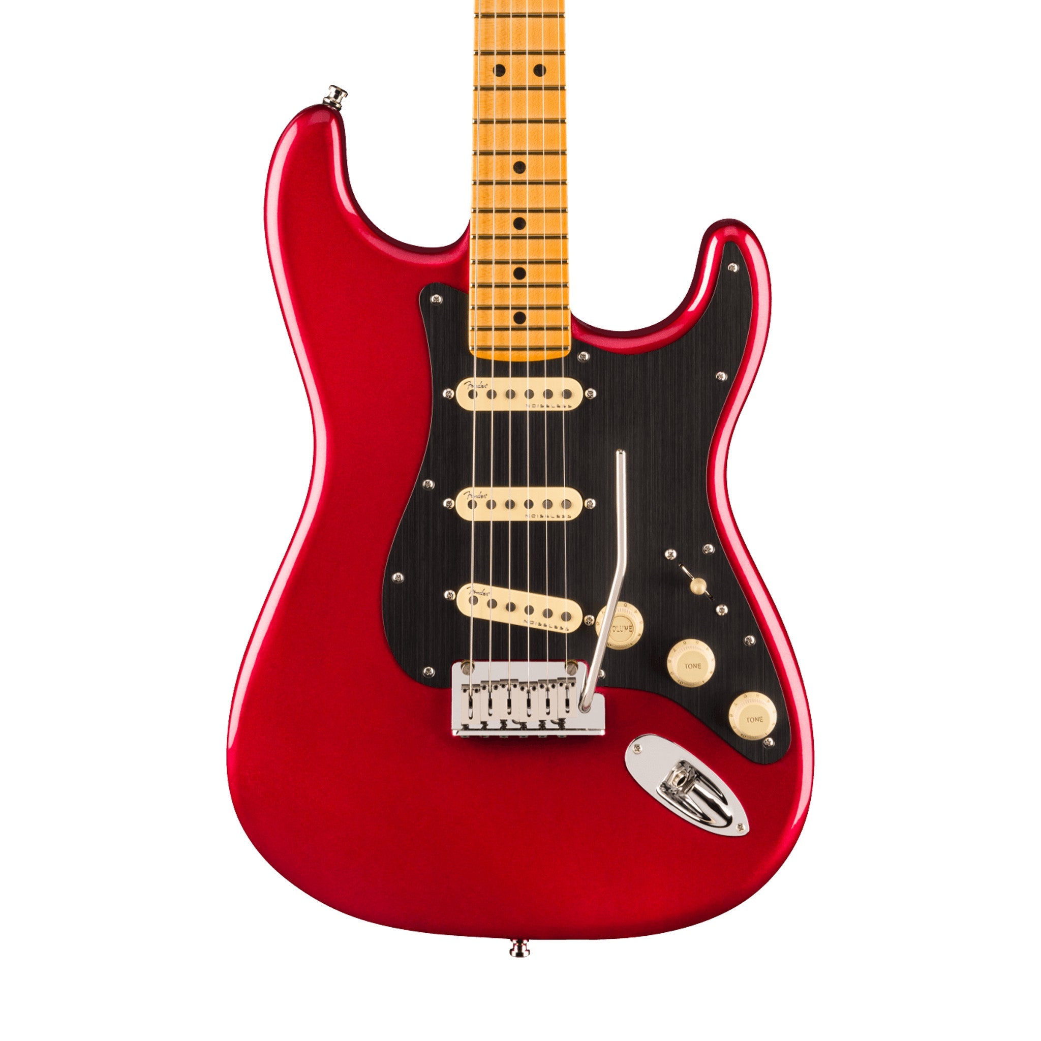 Fender American Ultra II Stratocaster Electric Guitar, Maple FB, Sinister Red | Zoso Music Sdn Bhd
