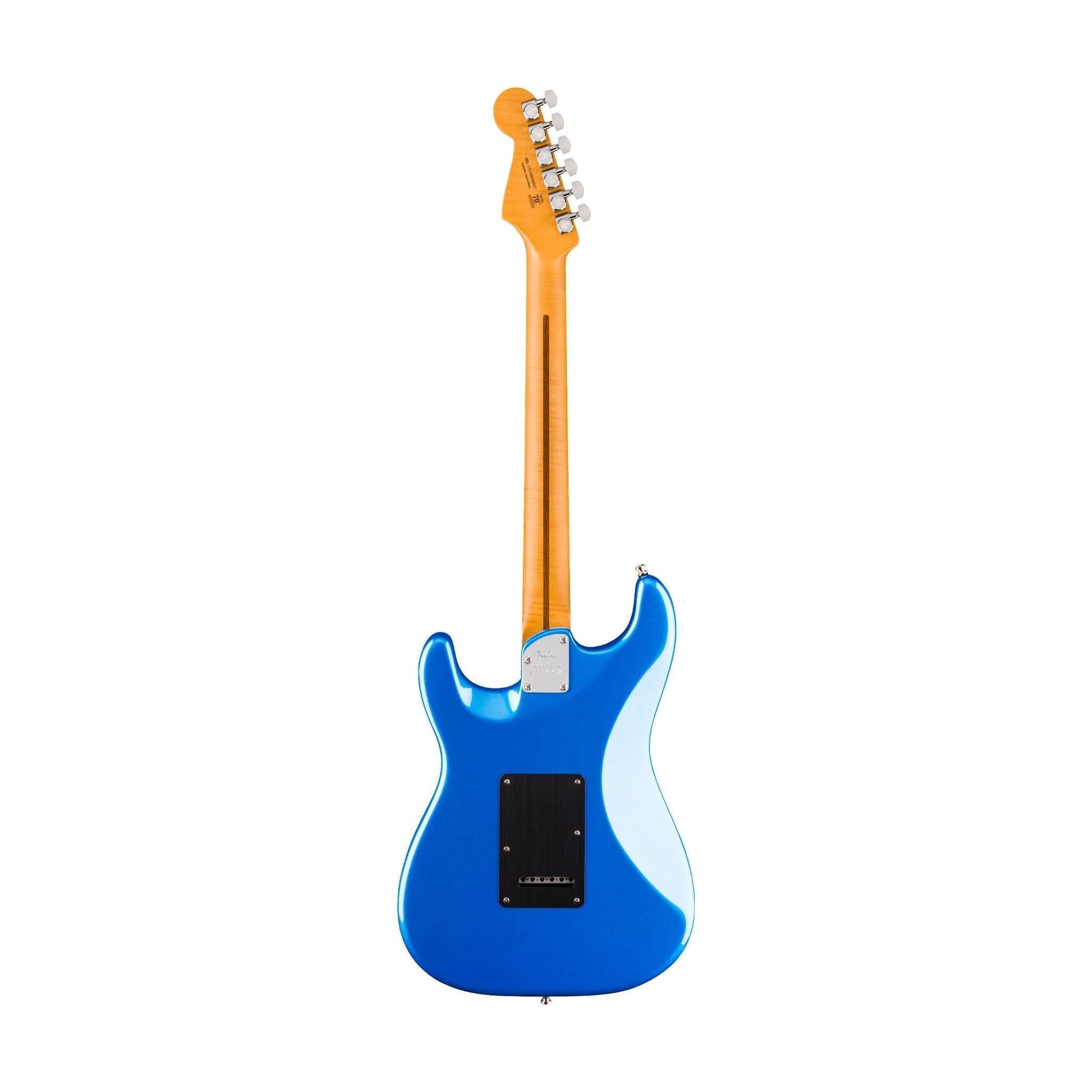 Fender American Ultra II Stratocaster HSS Electric Guitar, Ebony FB, Noble Blue |  FENDER |  ELECTRIC GUITAR |  Zoso Music