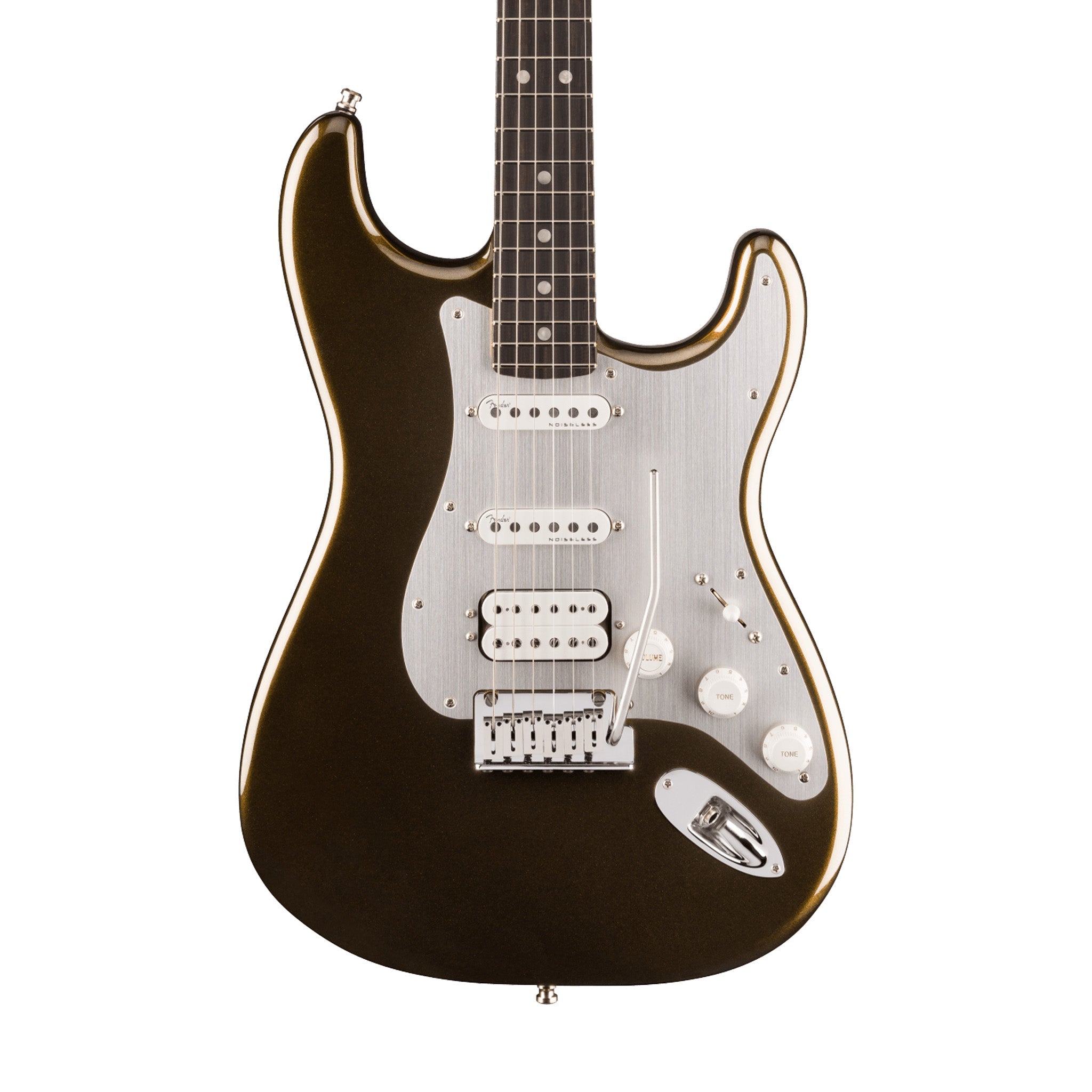 Fender American Ultra II Stratocaster HSS Electric Guitar, Ebony FB, Texas Tea |  FENDER |  ELECTRIC GUITAR |  Zoso Music