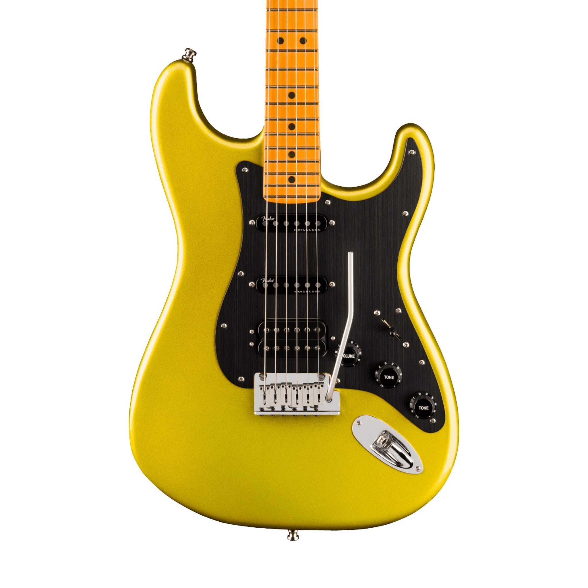 Fender American Ultra II Stratocaster HSS Electric Guitar, Maple FB, Solar Flare |  FENDER |  ELECTRIC GUITAR |  Zoso Music