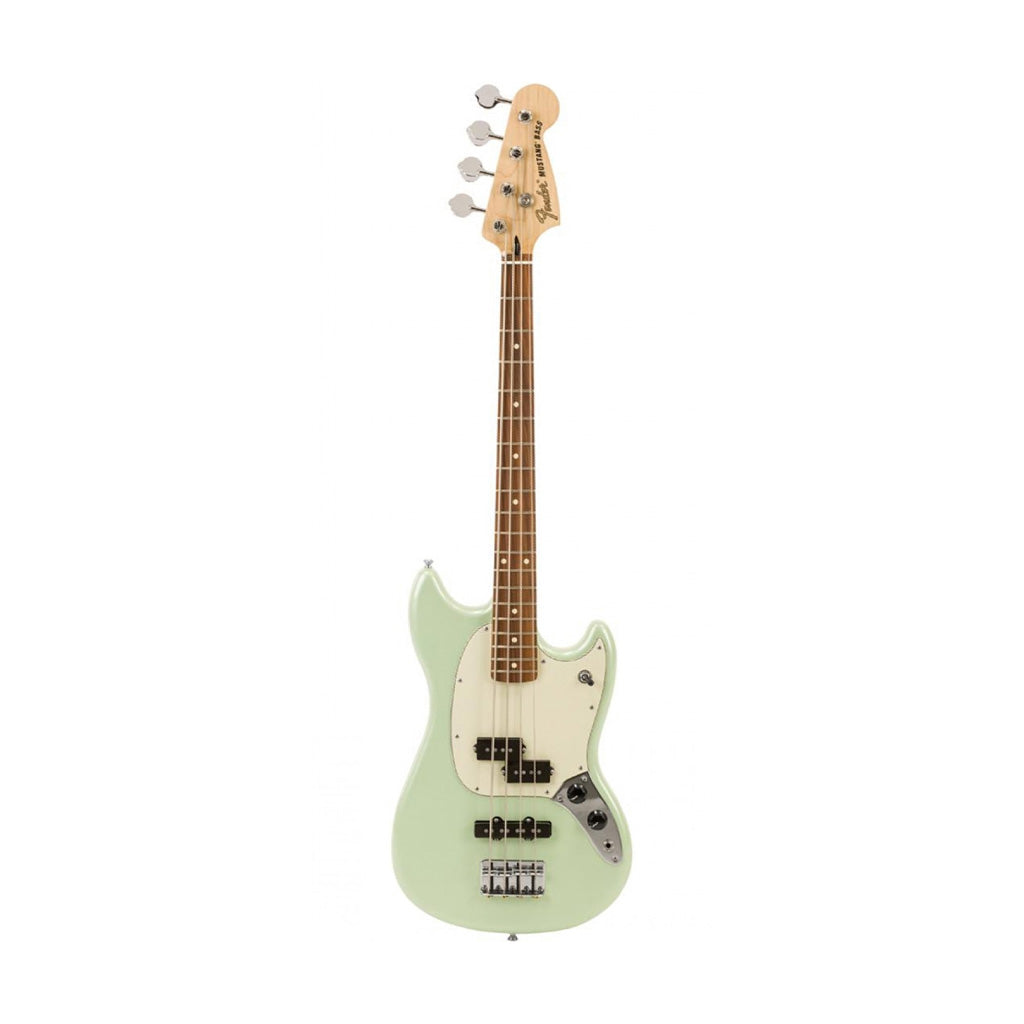 Fender Limited Edition Player Mustang Bass PJ Guitar, Pau Ferro FB, Surf Pearl