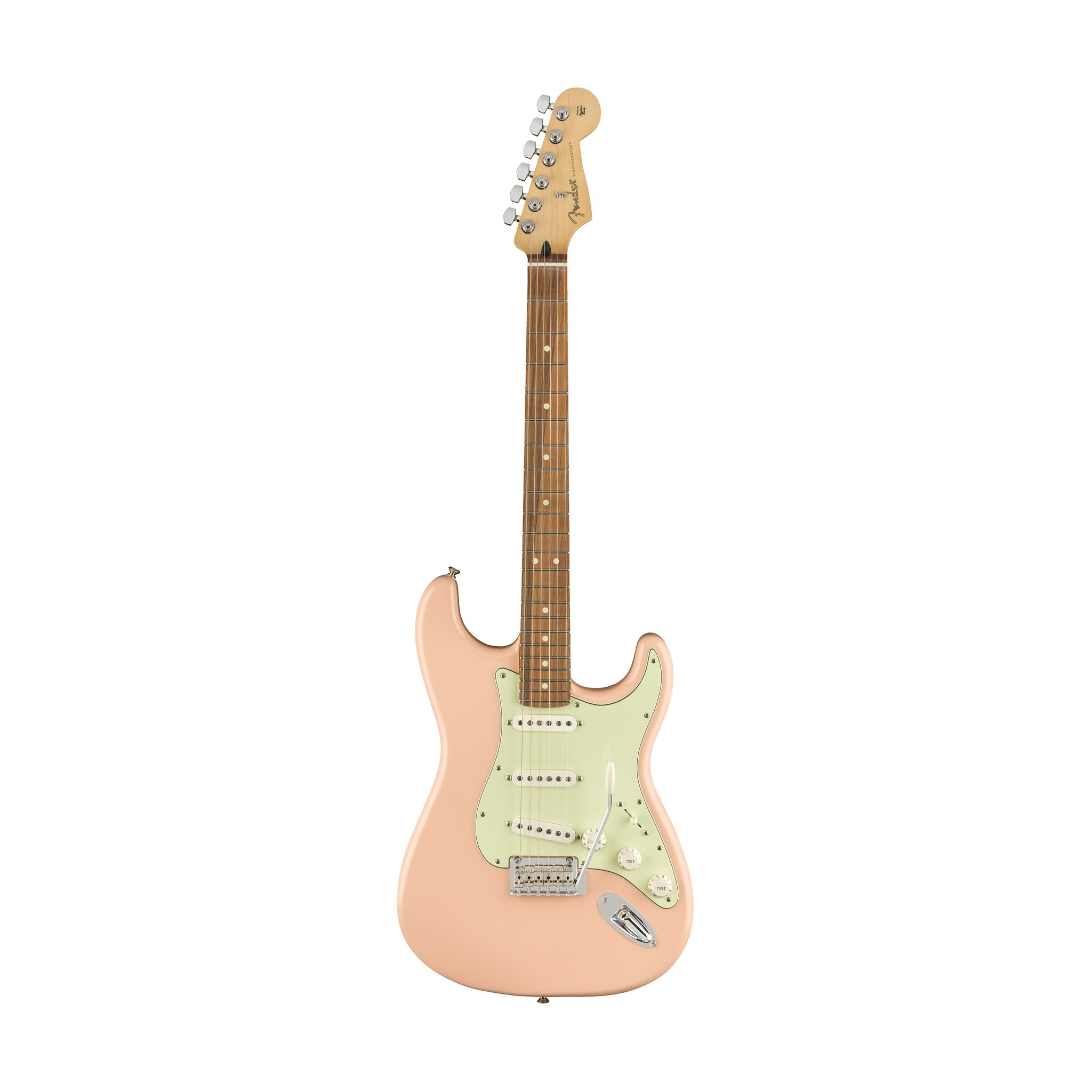Fender Limited Edition Player Stratocaster Electric Guitar, Pau Ferro FB, Shell Pink