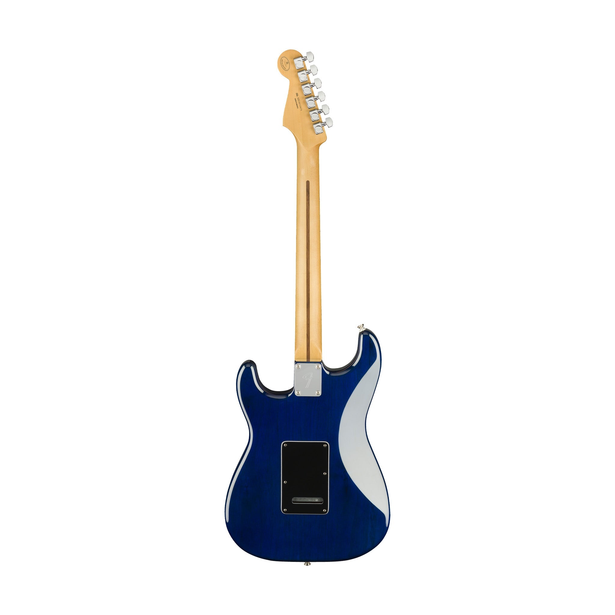 Fender Limited Edition Player HSS Stratocaster Plus Top Electric Guitar, Maple FB, Blue Burst