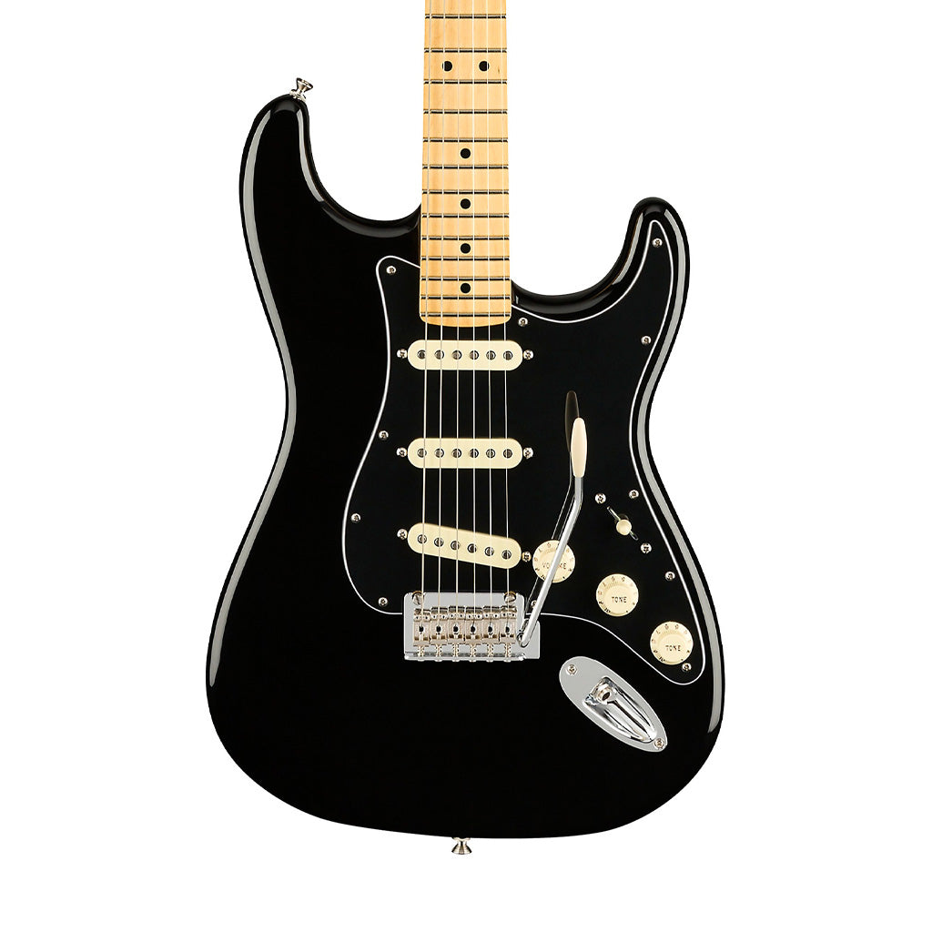 Fender Limited Edition Player Stratocaster HSS Electric Guitar, Maple FB, Black