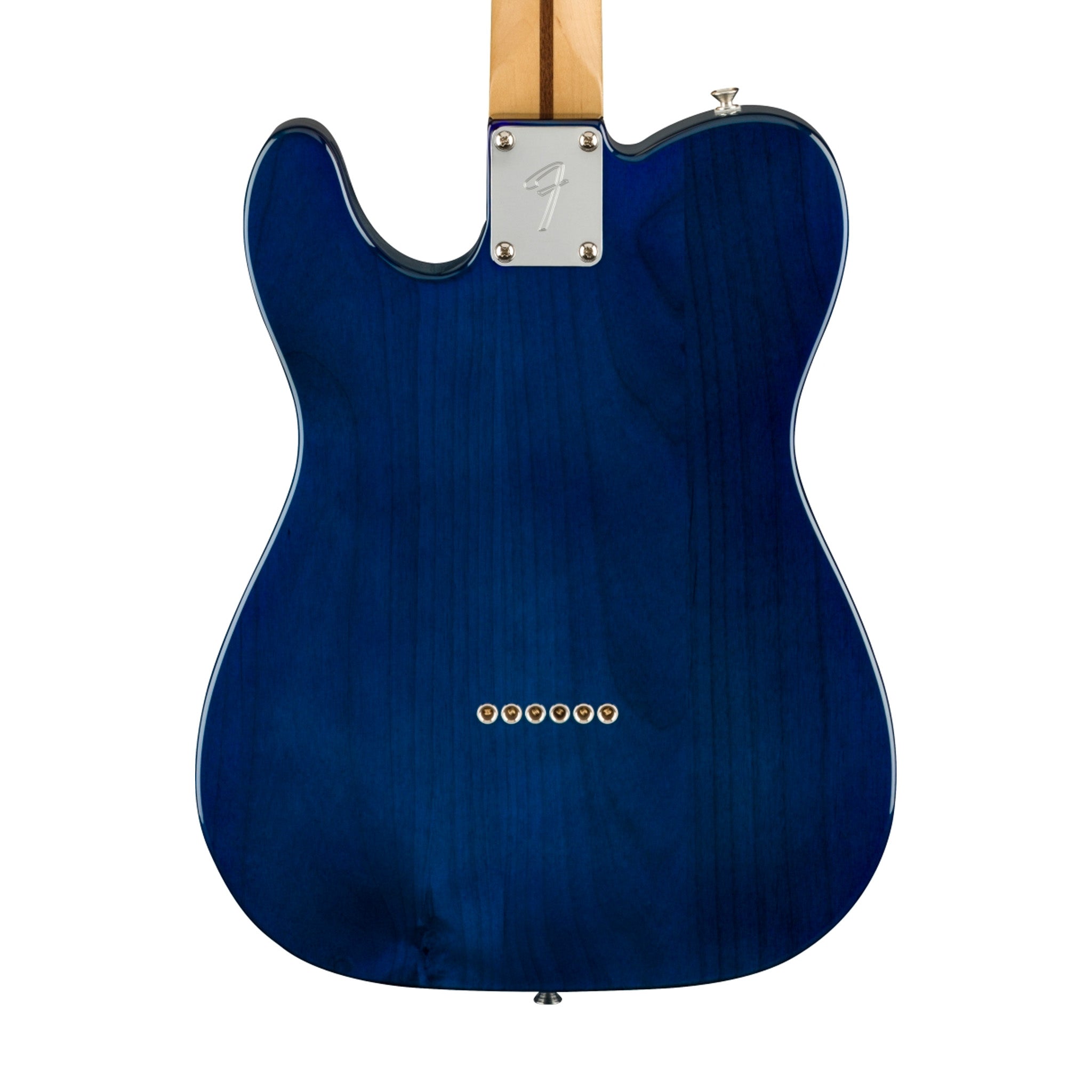 Fender Limited Edition Player Plus Top Telecaster Electric Guitar, Maple FB, Blue Burst