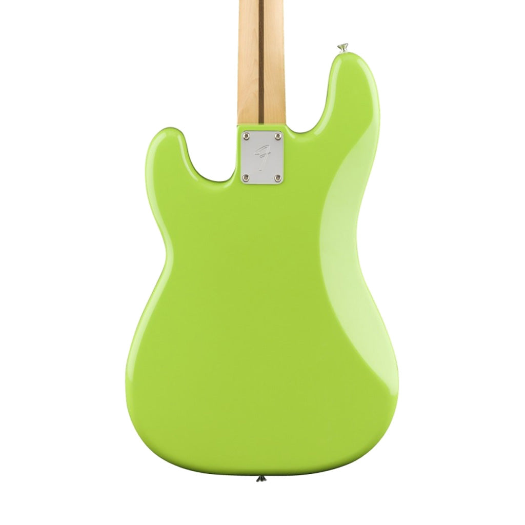 Fender Limited Edition Player Precision Bass Guitar, Maple FB, Electron Green