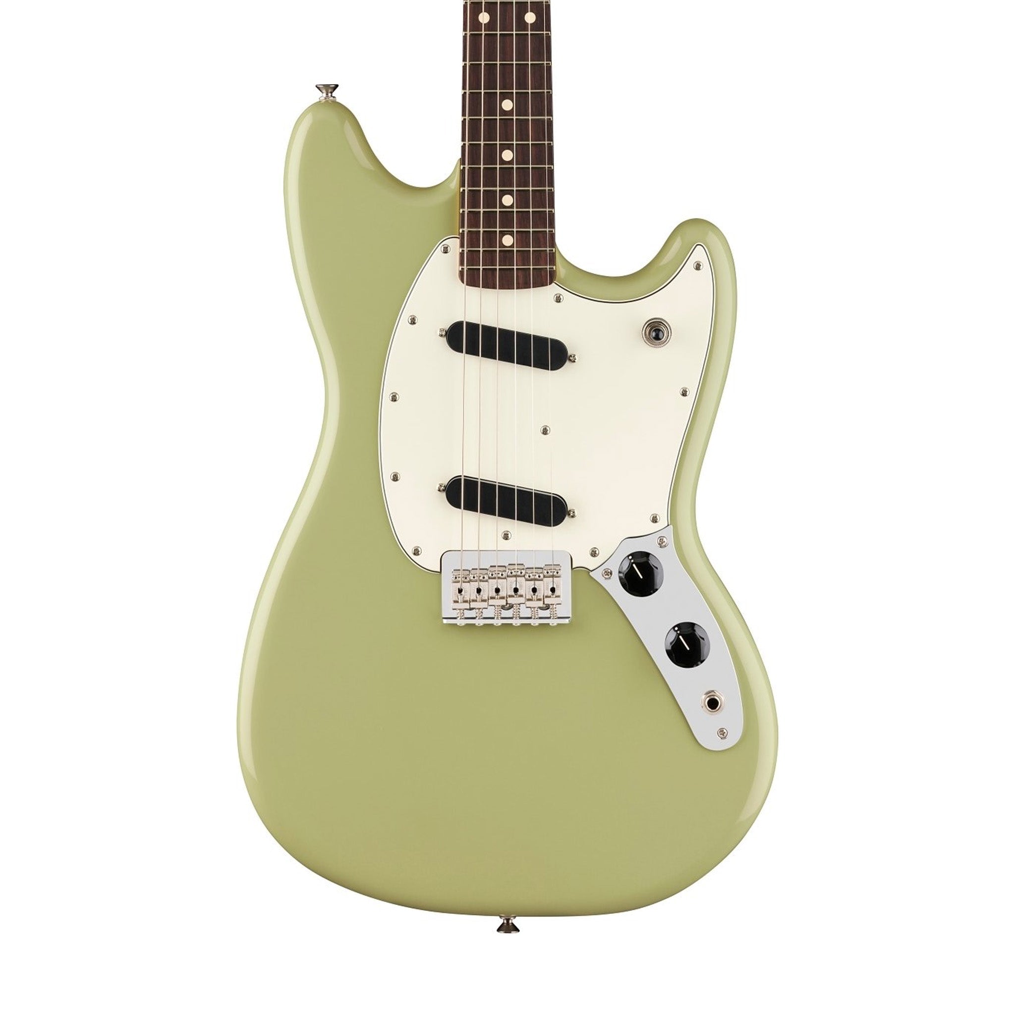 Fender Player II Mustang Electric Guitar, RW FB, Birch Green | Zoso Music Sdn Bhd