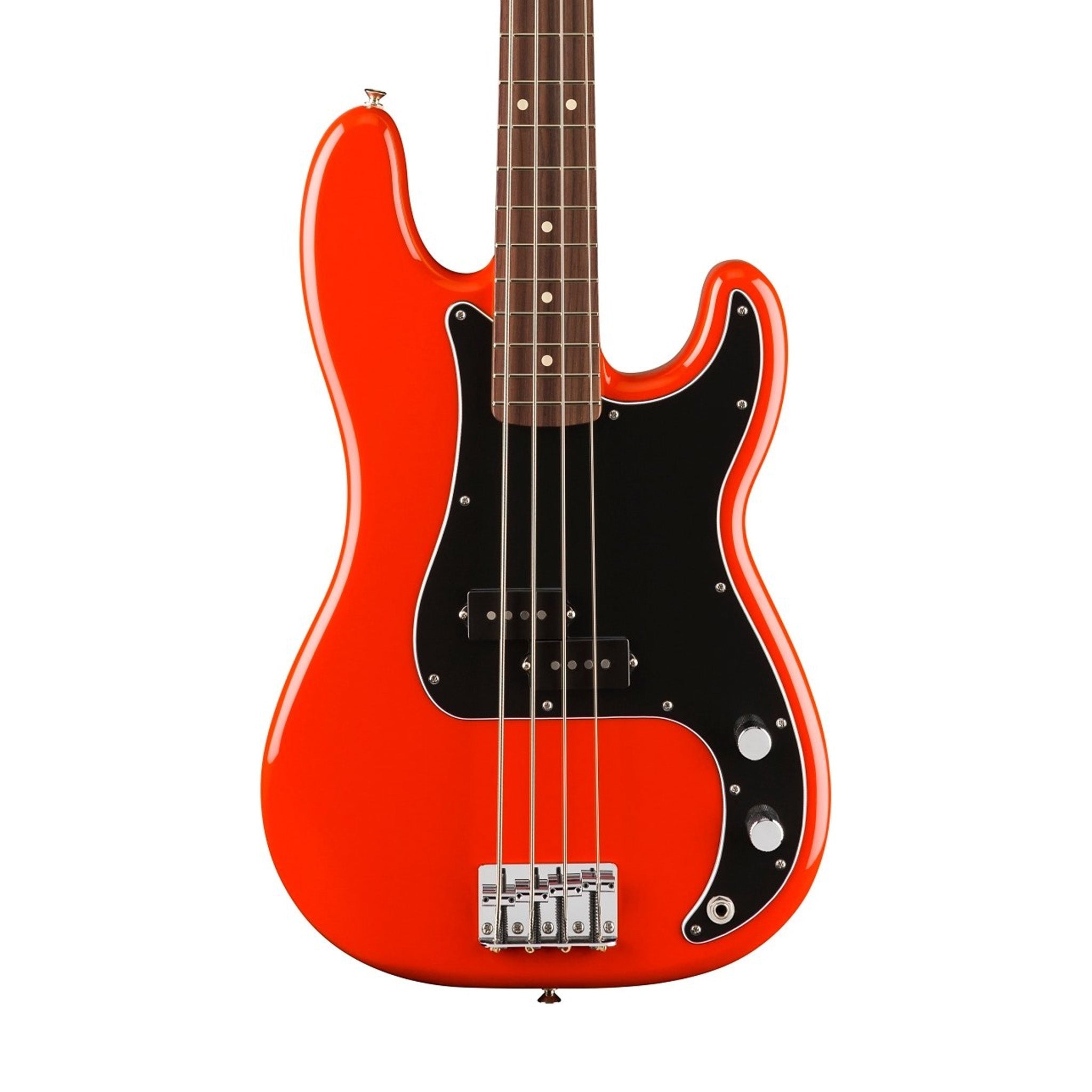 Fender Player II Precision Bass Guitar, RW FB, Coral Red | Zoso Music Sdn Bhd