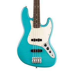 Fender Player II Jazz Bass Guitar, RW FB, Aquatone Blue | Zoso Music Sdn Bhd