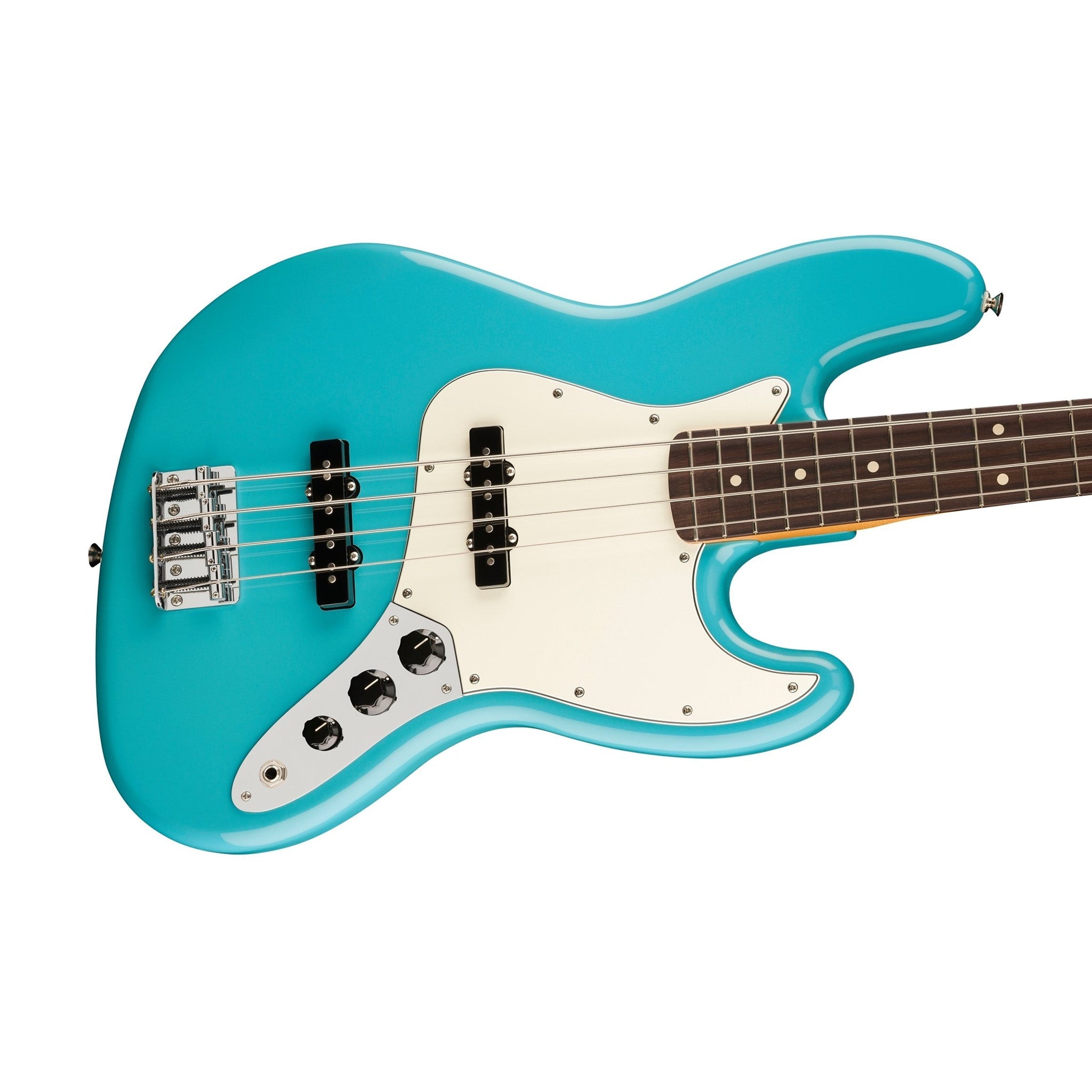 Fender Player II Jazz Bass Guitar, RW FB, Aquatone Blue |  FENDER |  ELECTRIC GUITAR |  Zoso Music