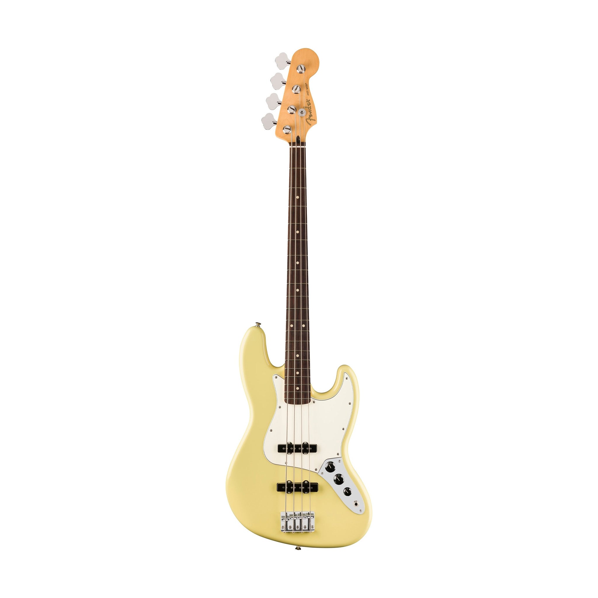 Fender Player II Jazz Bass Guitar, RW FB, Hialeah Yellow |  FENDER |  ELECTRIC GUITAR |  Zoso Music