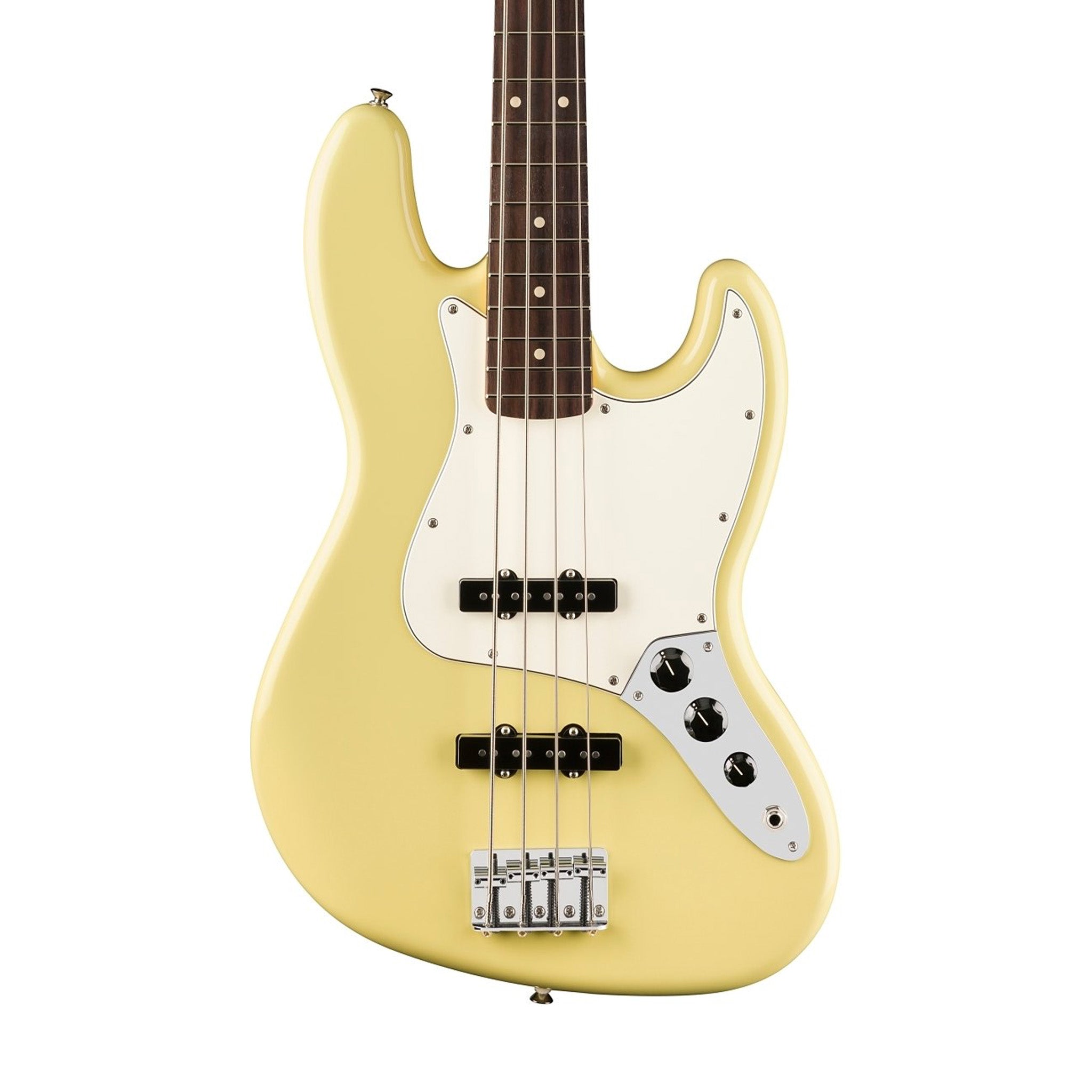 Fender Player II Jazz Bass Guitar, RW FB, Hialeah Yellow | Zoso Music Sdn Bhd 