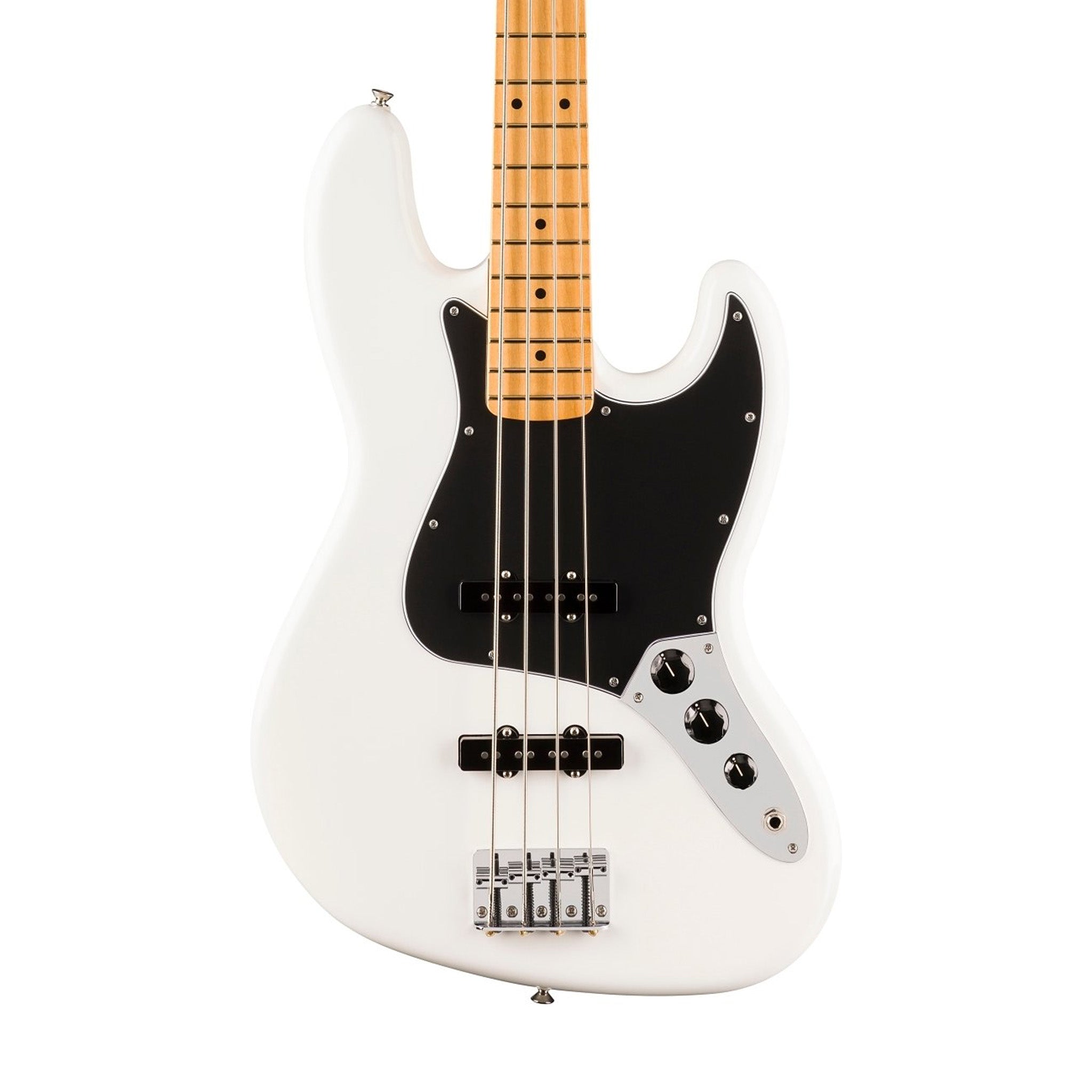 Fender Player II Jazz Bass Guitar, Maple FB, Polar White | Zoso Music Sdn Bhd