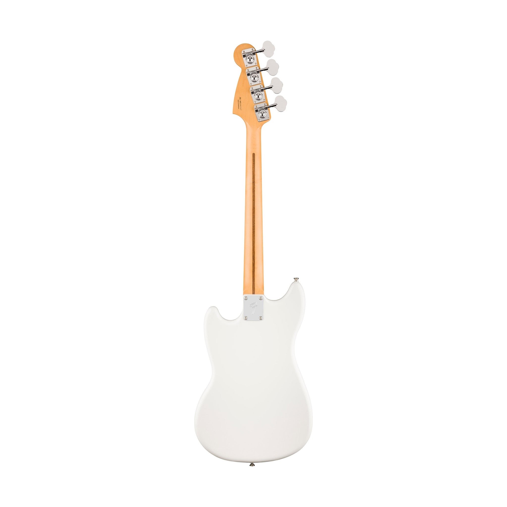 Fender Player II Mustang Bass PJ Guitar, Maple FB, Polar White |  FENDER |  BASS GUITAR |  Zoso Music