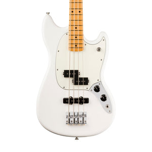 Fender Player II Mustang Bass PJ Guitar, Maple FB, Polar White | Zoso Music Sdn Bhd