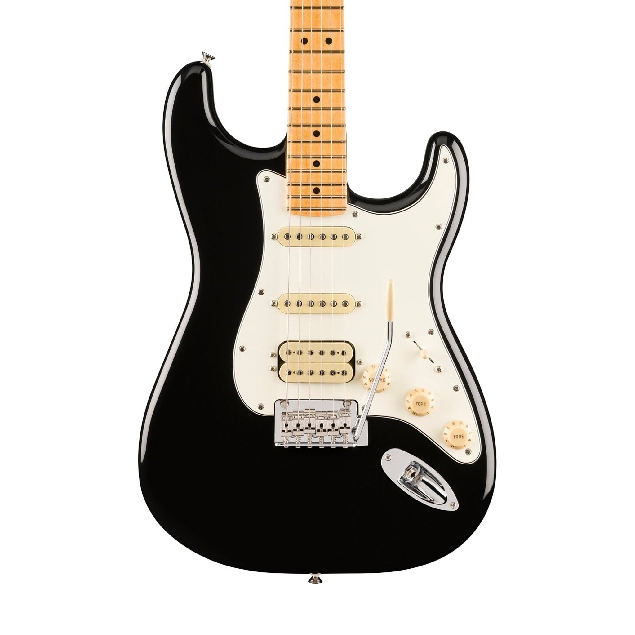 Fender Player II Stratocaster HSS Electric Guitar, Maple FB, Black | Zoso Music Sdn Bhd