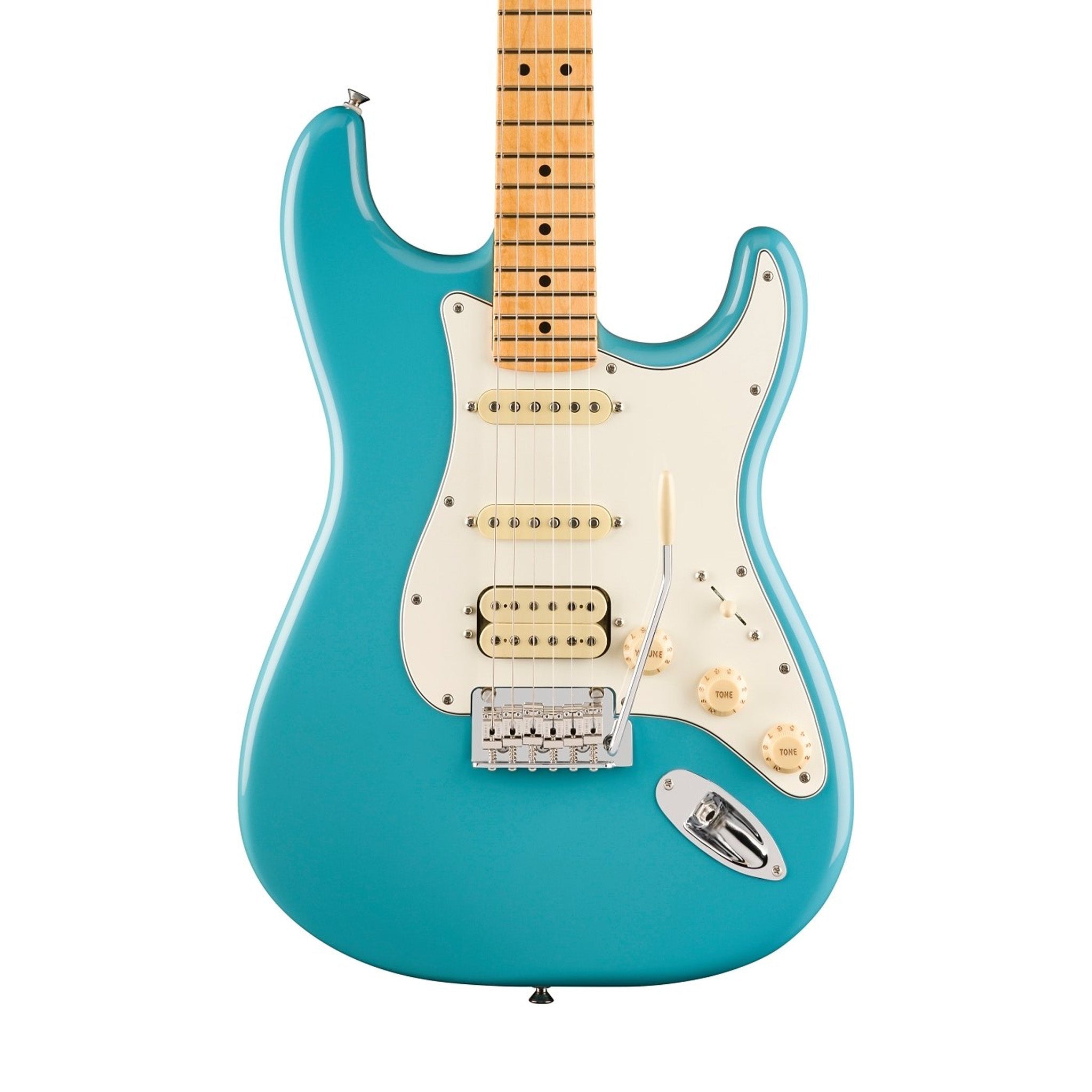 Fender Player II Stratocaster HSS Electric Guitar, Maple FB, Aquatone Blue | Zoso Music Sdn Bhd